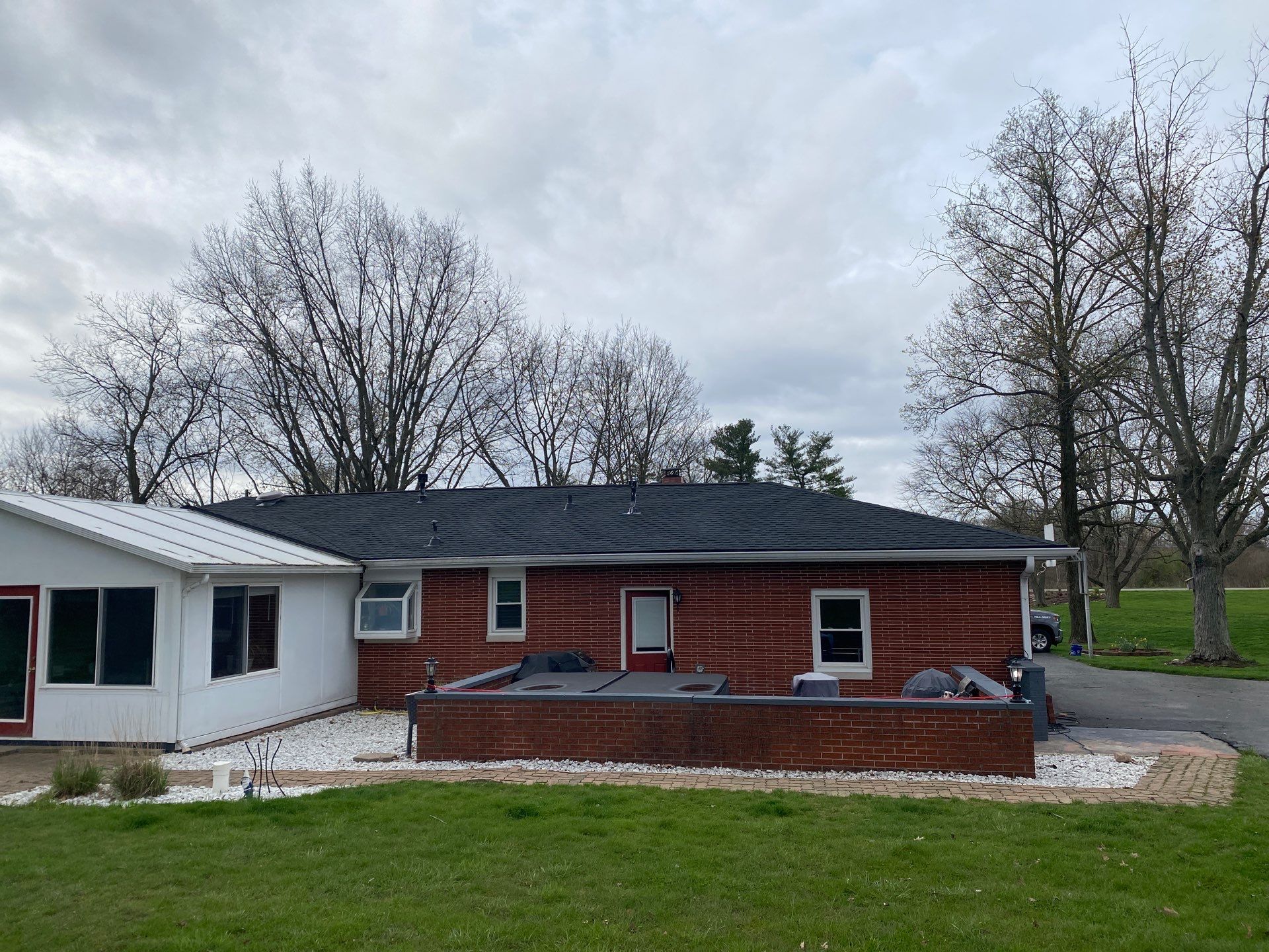 Project in Muncie by Moss Roofing
