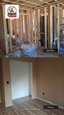 New construction Drywall