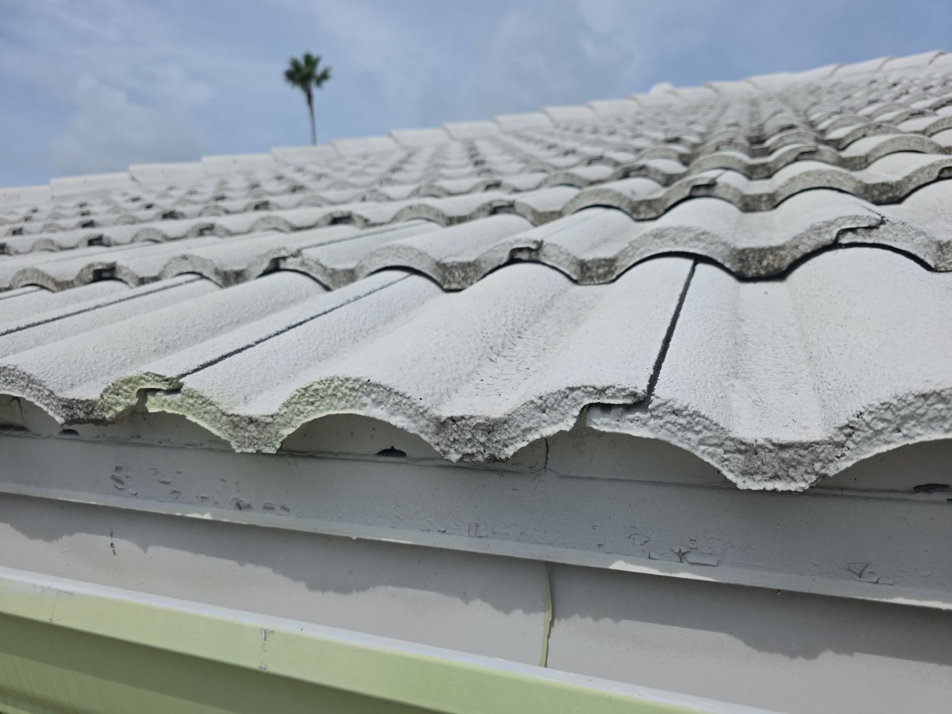 Concrete Tile Roof Repair and Wood Fascia Restoration in Deerfield Beach by Aastro Roofing
