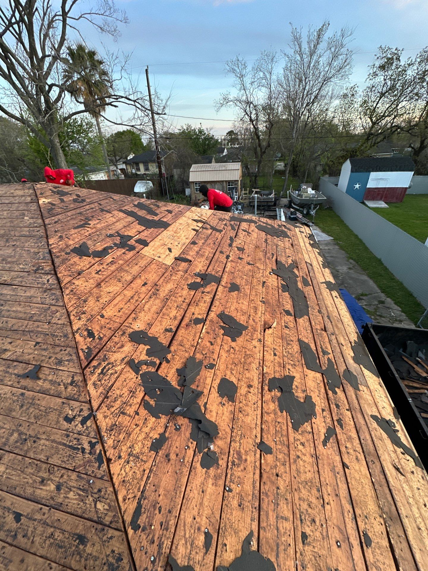 Project in Houston by Motion Roofing