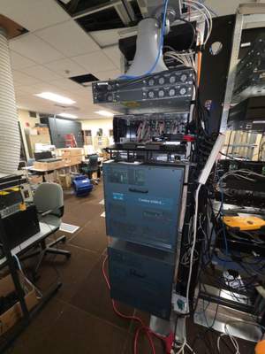 Structured cabling installation by CimaSolutions