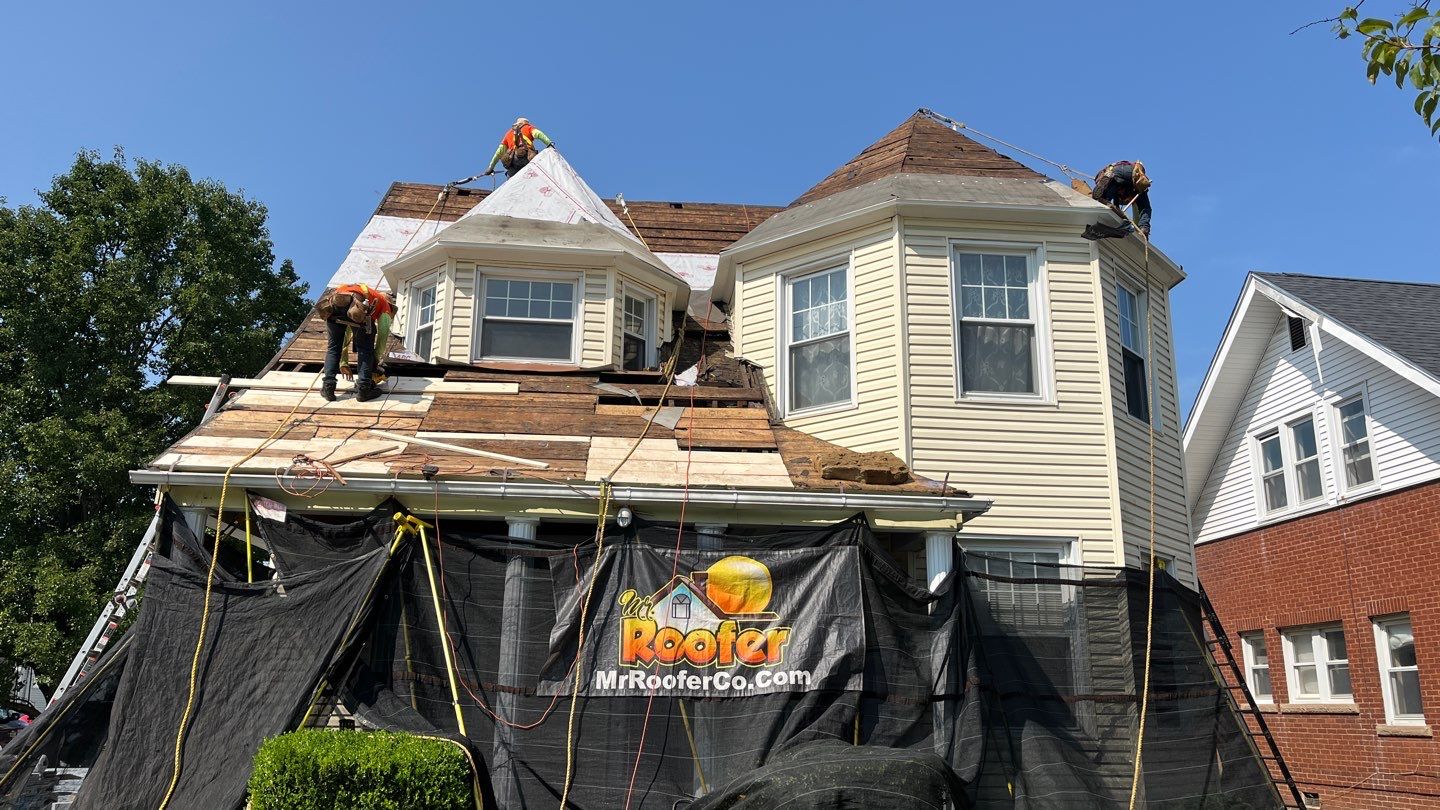 Residential Roofing Installation using Performance Shingles by Mr. Roofer