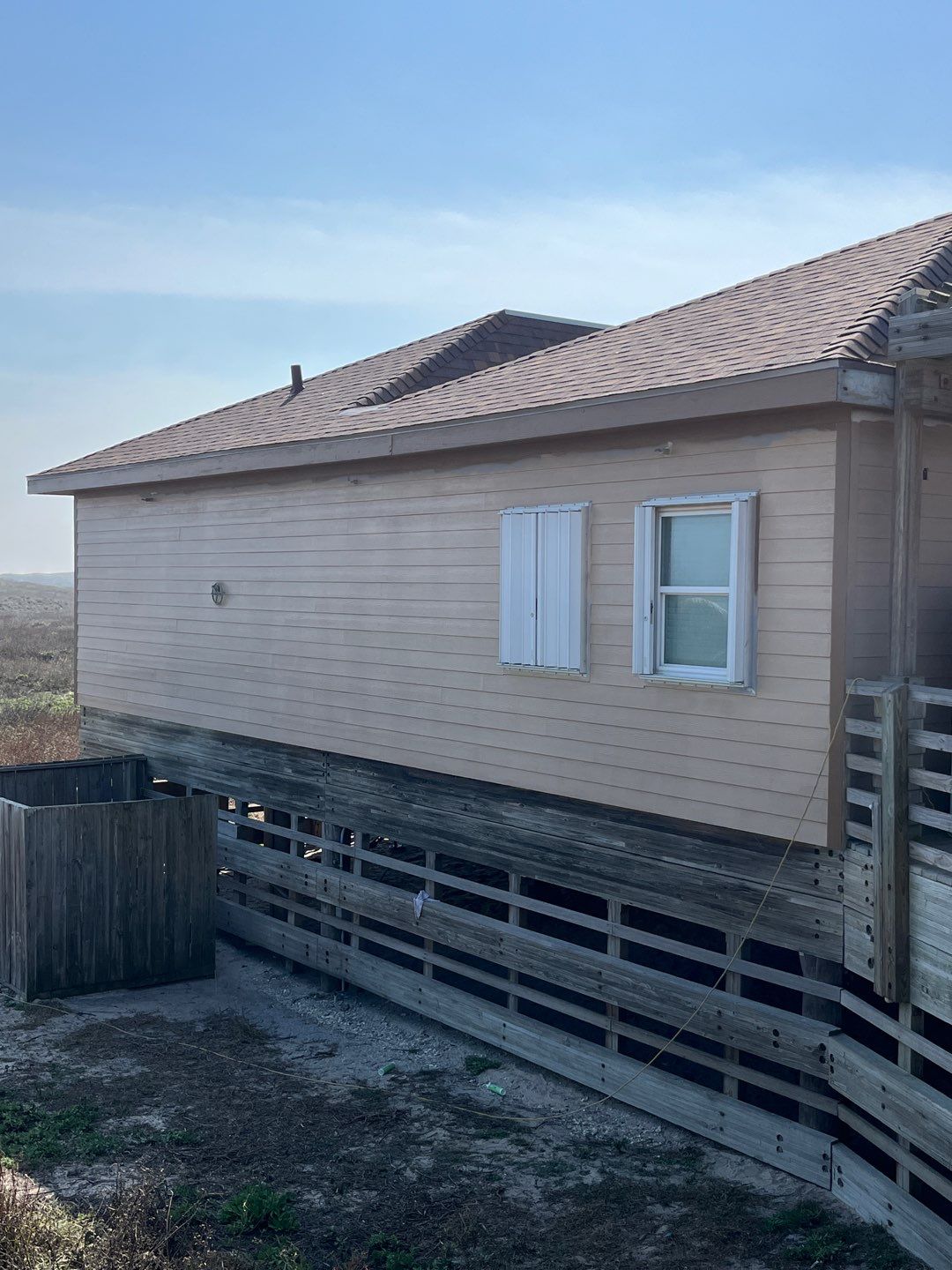 Padre Island National Seashore Malaquite Visitor Center Exterior remodel by Bayfront Roofing and Construction