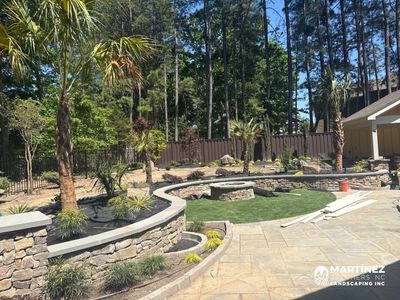 Backyard oasis in Cary