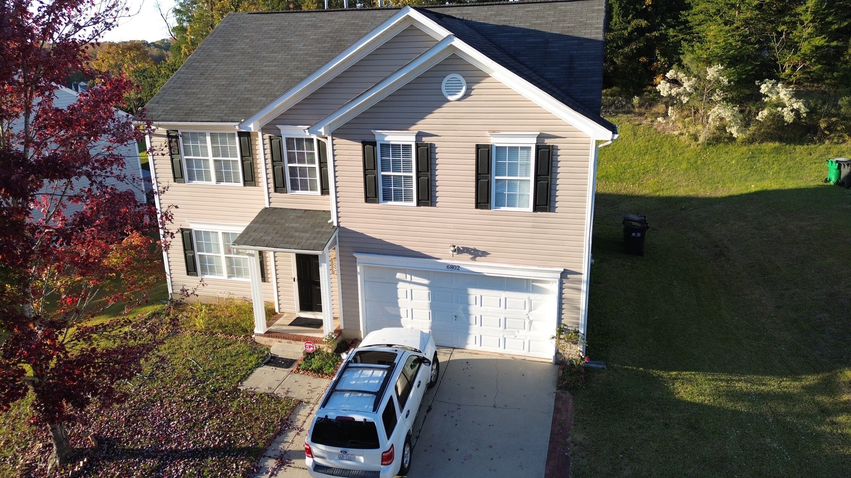 Roof replacement by hail damage by Just Brilliant Restoration JBR