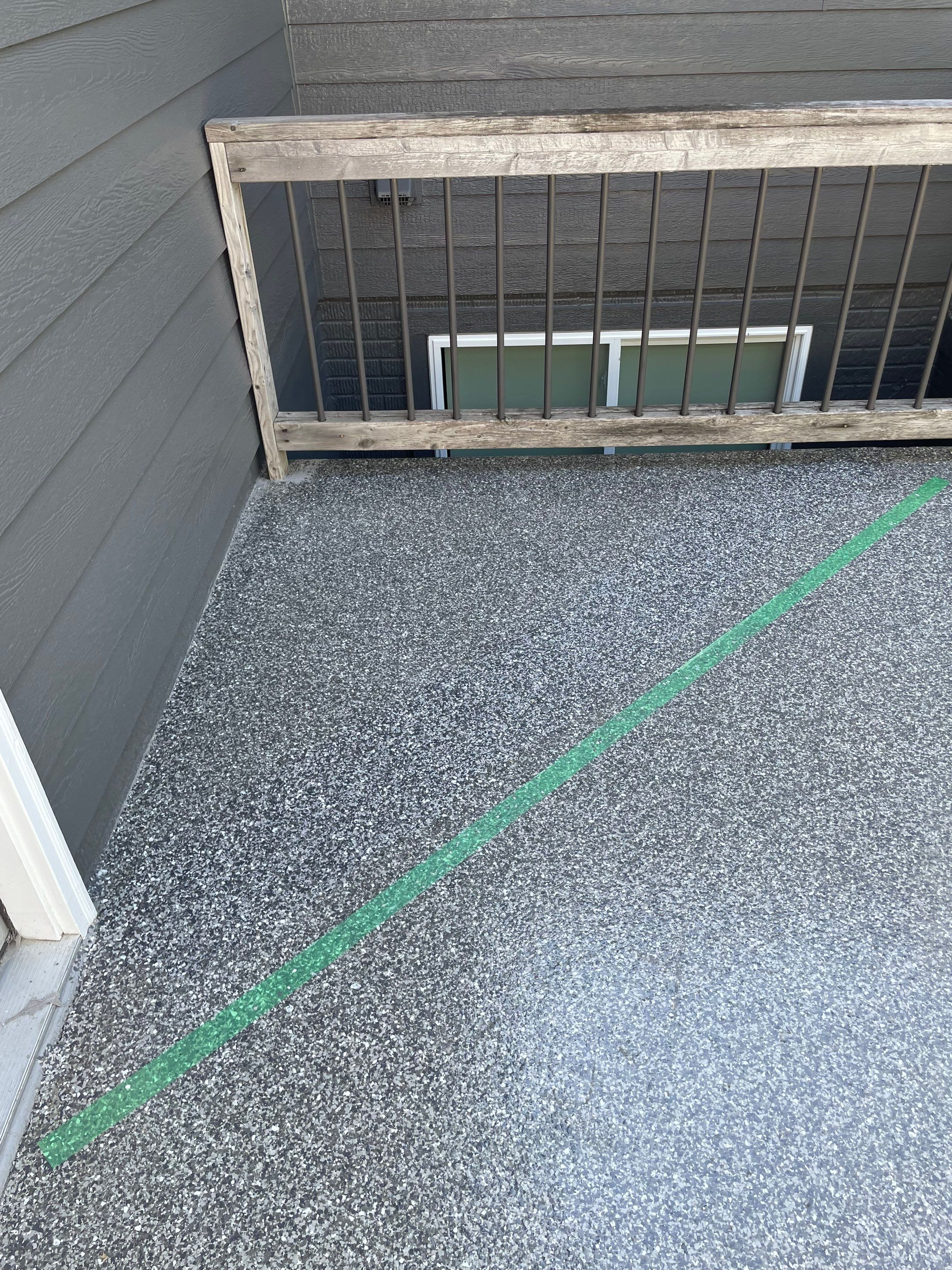 Silver Creek Flak Coating for Patio and Entry Steps in Sioux Falls by Select Painting, Coatings & Garage Cabinets