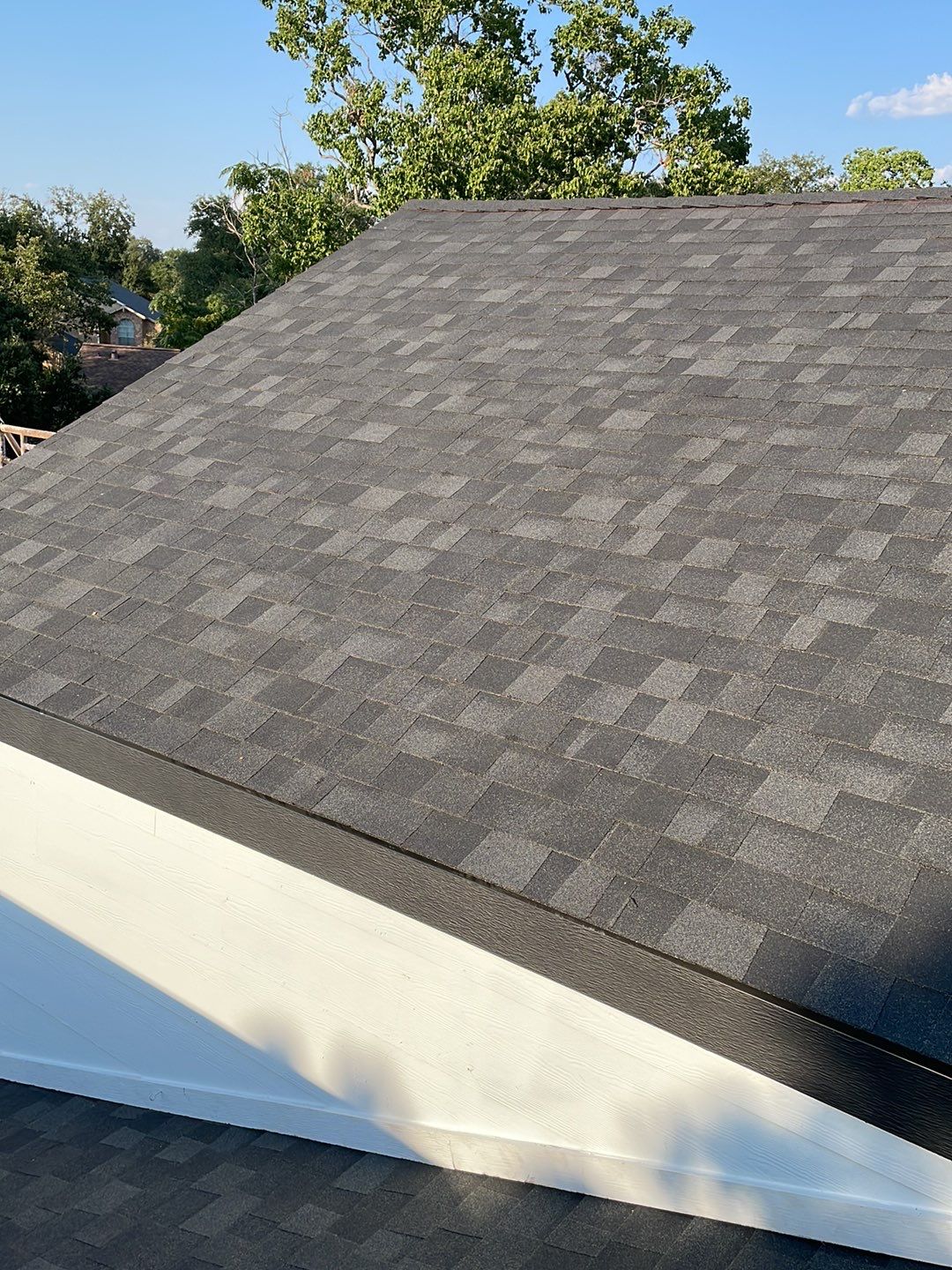 Customer approved through HOAIC to replace roof, paint trim, and repair window damage. by Roof Repair Services LLC