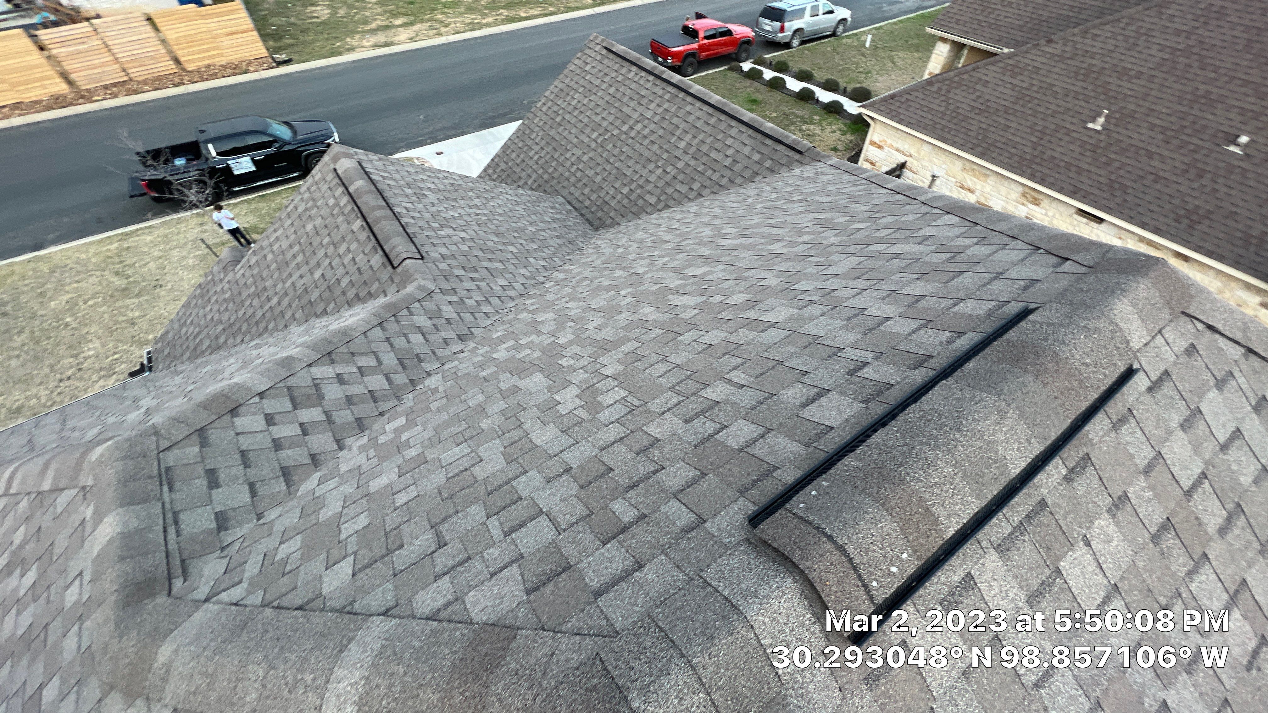 Fredericksburg Residential Roof Replacement and Custom Cedar Privacy Fence by Caliber Restoration LLC
