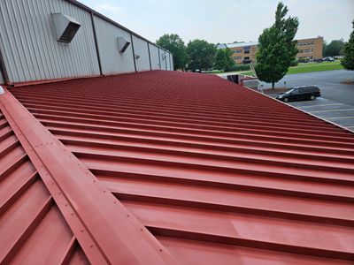 Metal Roof Restoration Project in Wadsworth