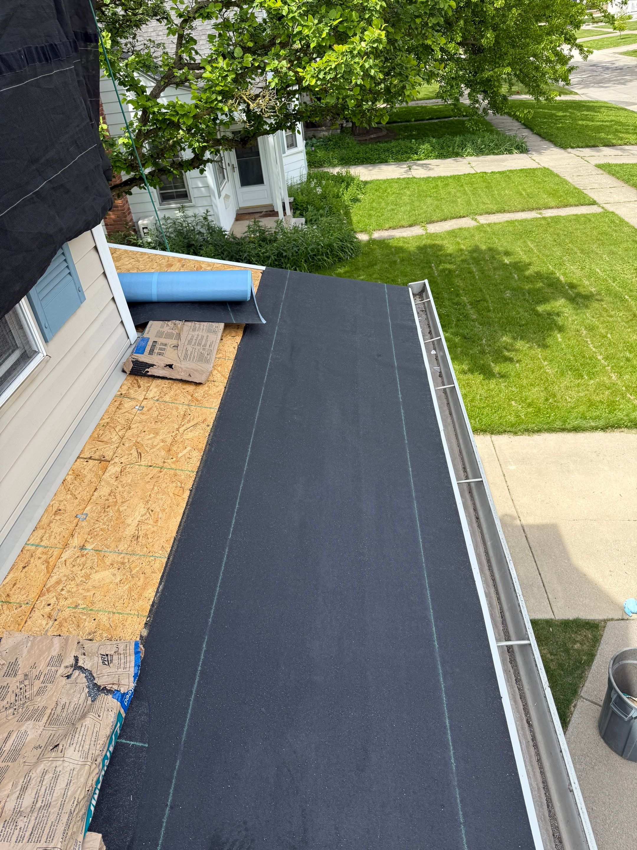 Project in Berkley by Eave Roofing
