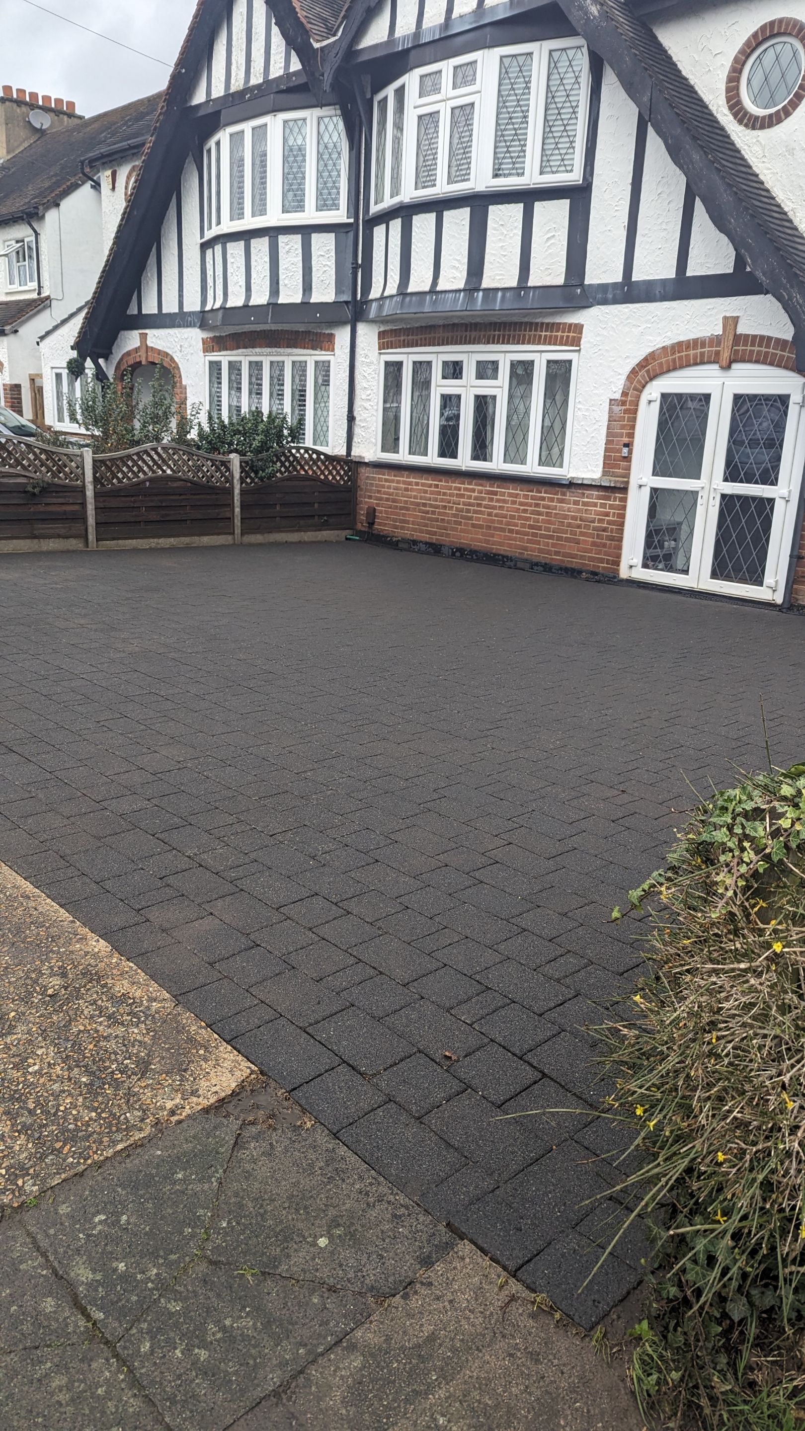 Driveway And Patio Clean using honda 21 ltr/min by Ges Exterior Cleaning ltd