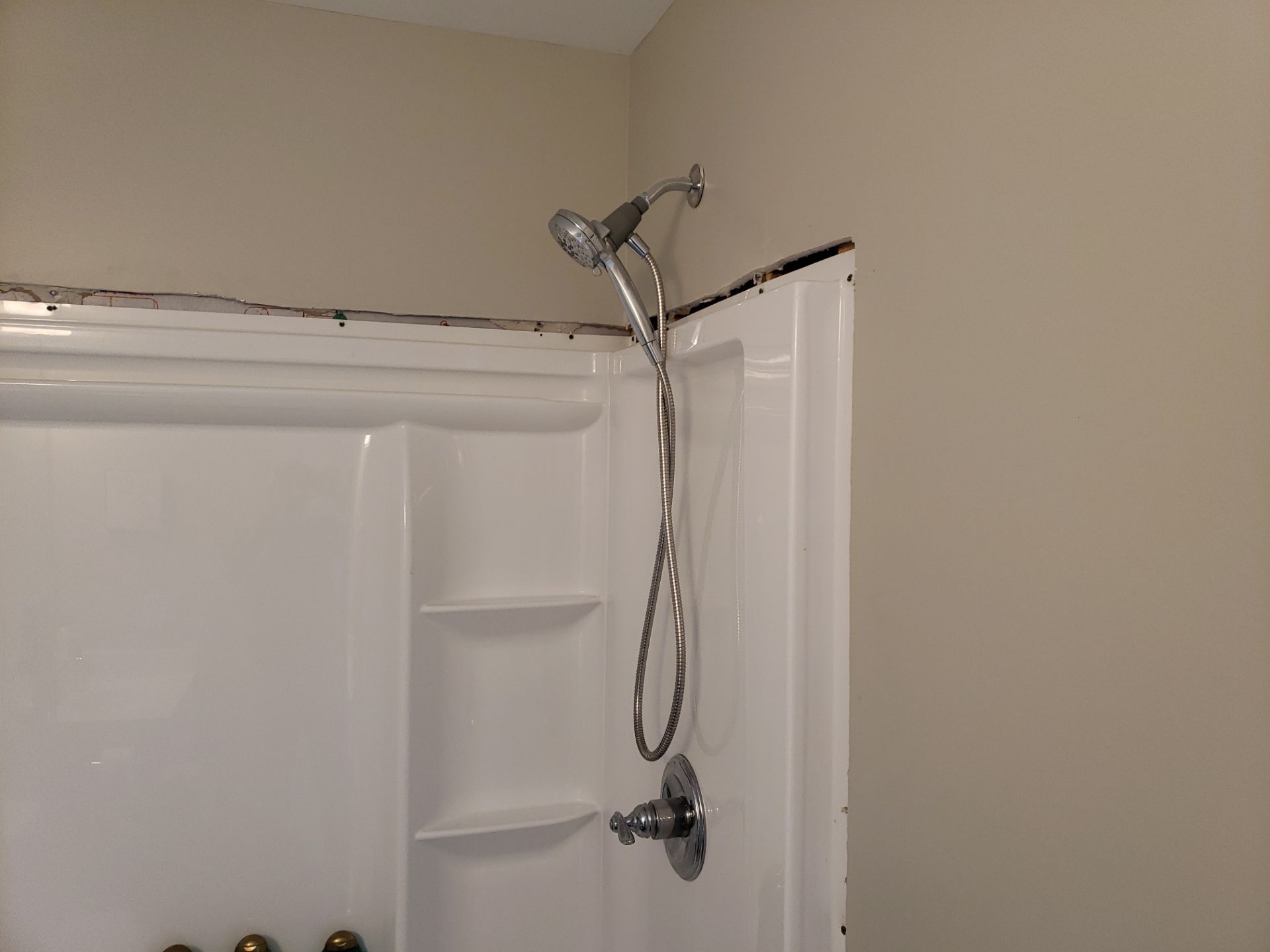Got a Post-Plumbing Drywall Dilemma? We Fix It! 🛠️ by A Step Above Handy LLC