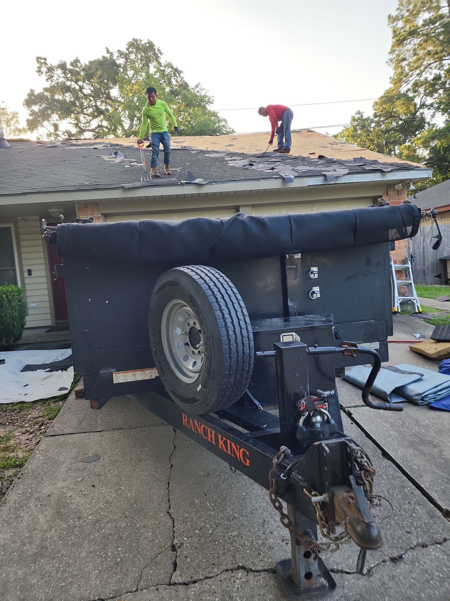 Residential Roofing Repair using Owen's Corning Duration (Lifetime) Shingles by Roof Repair Company