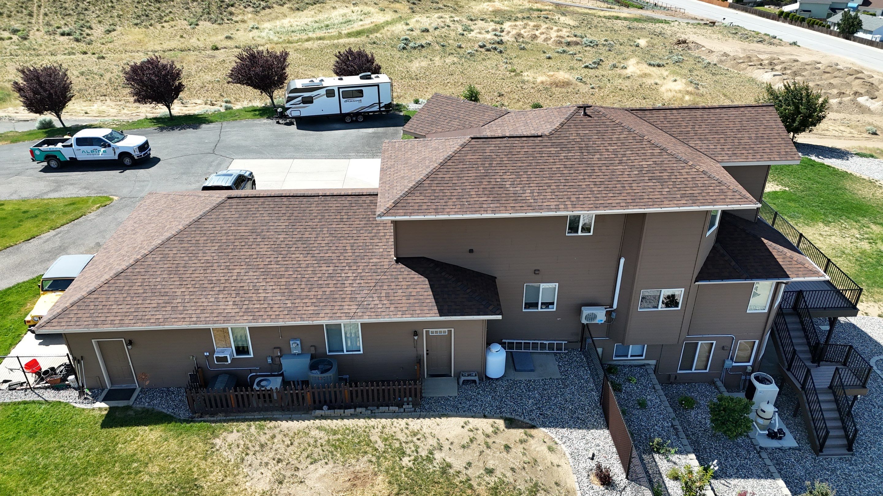 Gun Club Rd East Wenatchee Washington by Alpine Roofing