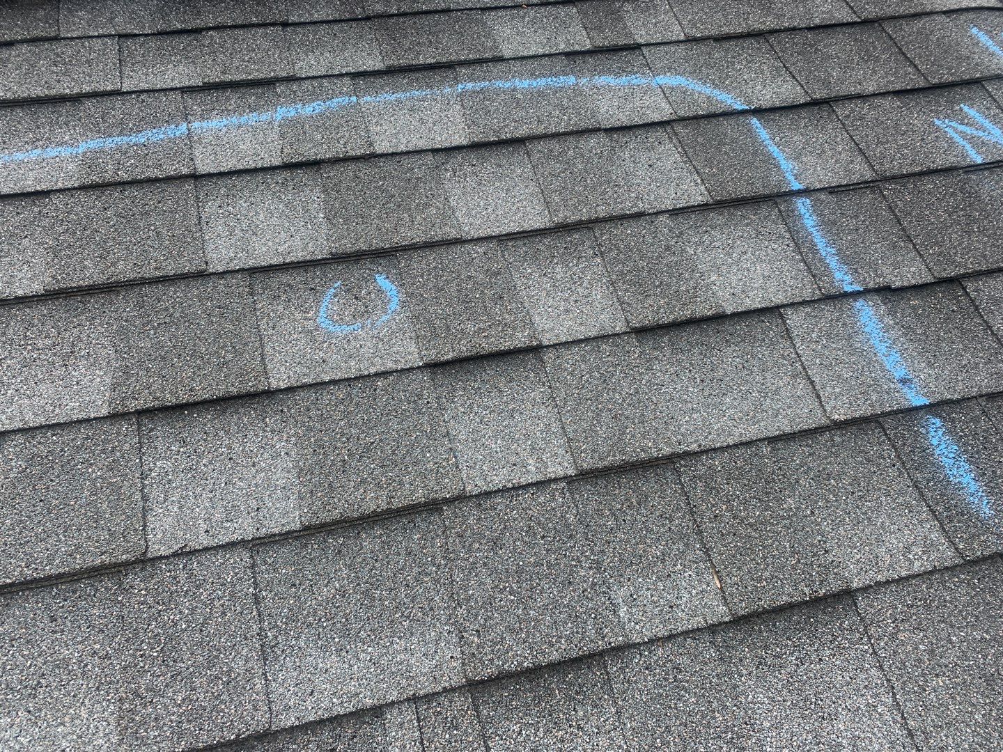 Hail Damaged Inspection / Repair / Re roof by American Roofing NC