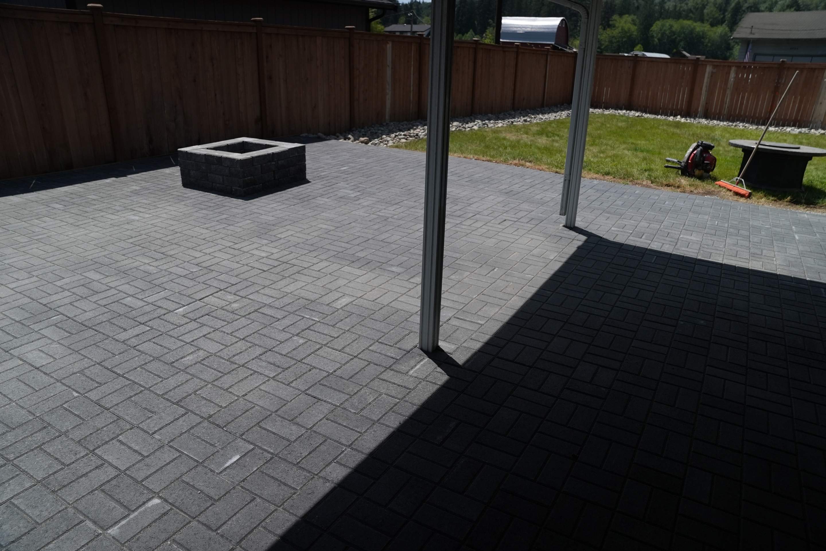 Connie G. Pavers Patio and Gravel Driveway by Jireh Asphalt & Concrete Inc 