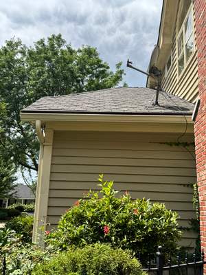 Turtle Shell gutter protection installation in St. Charles, IL 60174, photograph 33