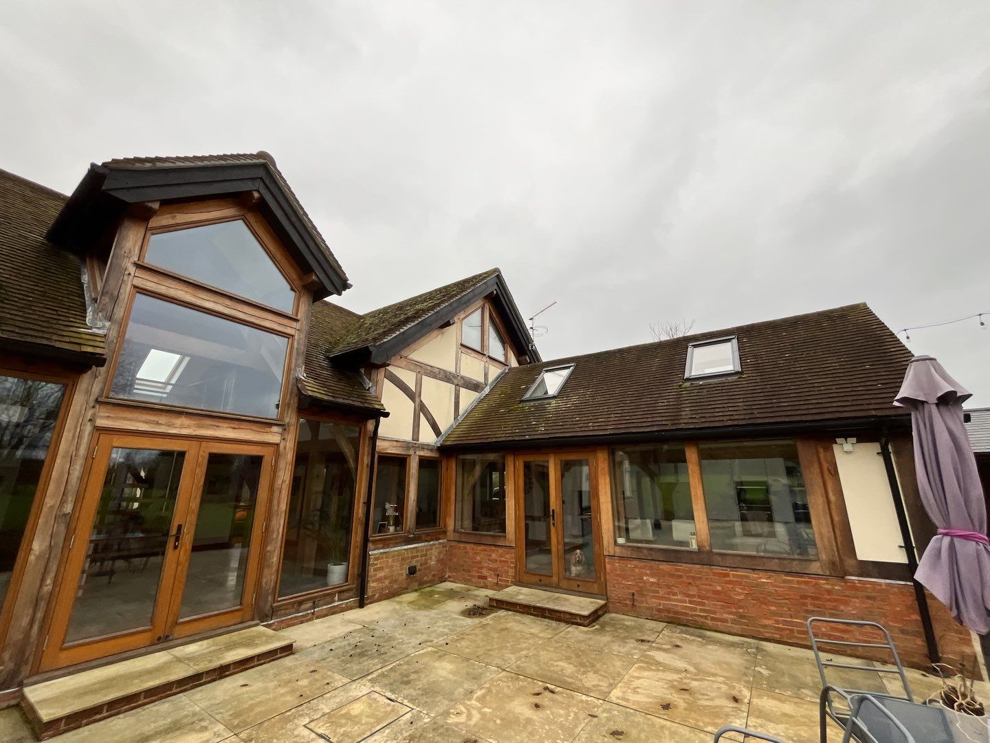 Roof Clean  - Moss Removal - Gutter Clean using Honda 15lpm Low Pressure Washing Machine by Ges Exterior Cleaning ltd