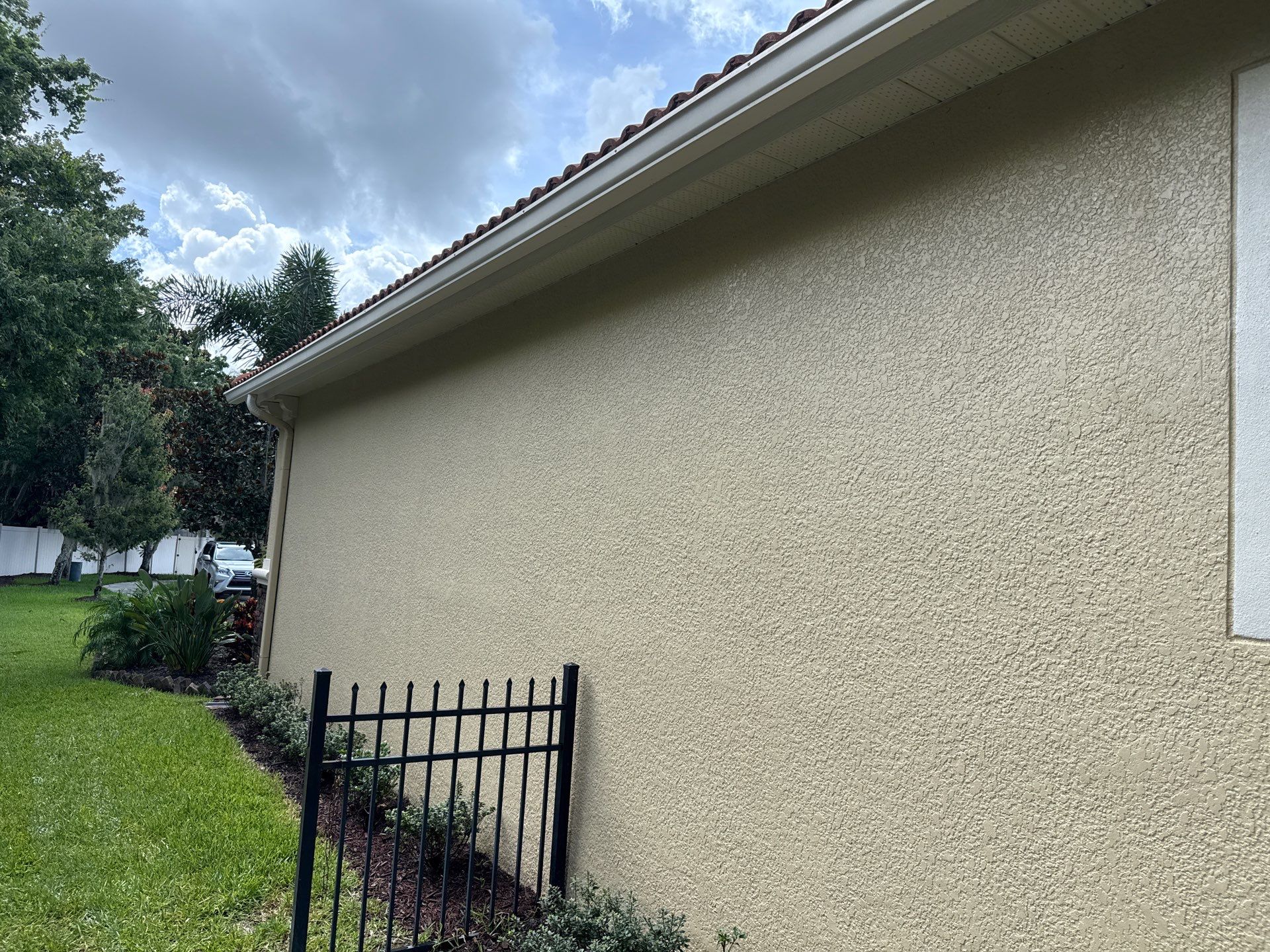 Soft Wash Tile Roof Cleaning in Sonoma Community, Sarasota, FL by Sunshine AquaWash