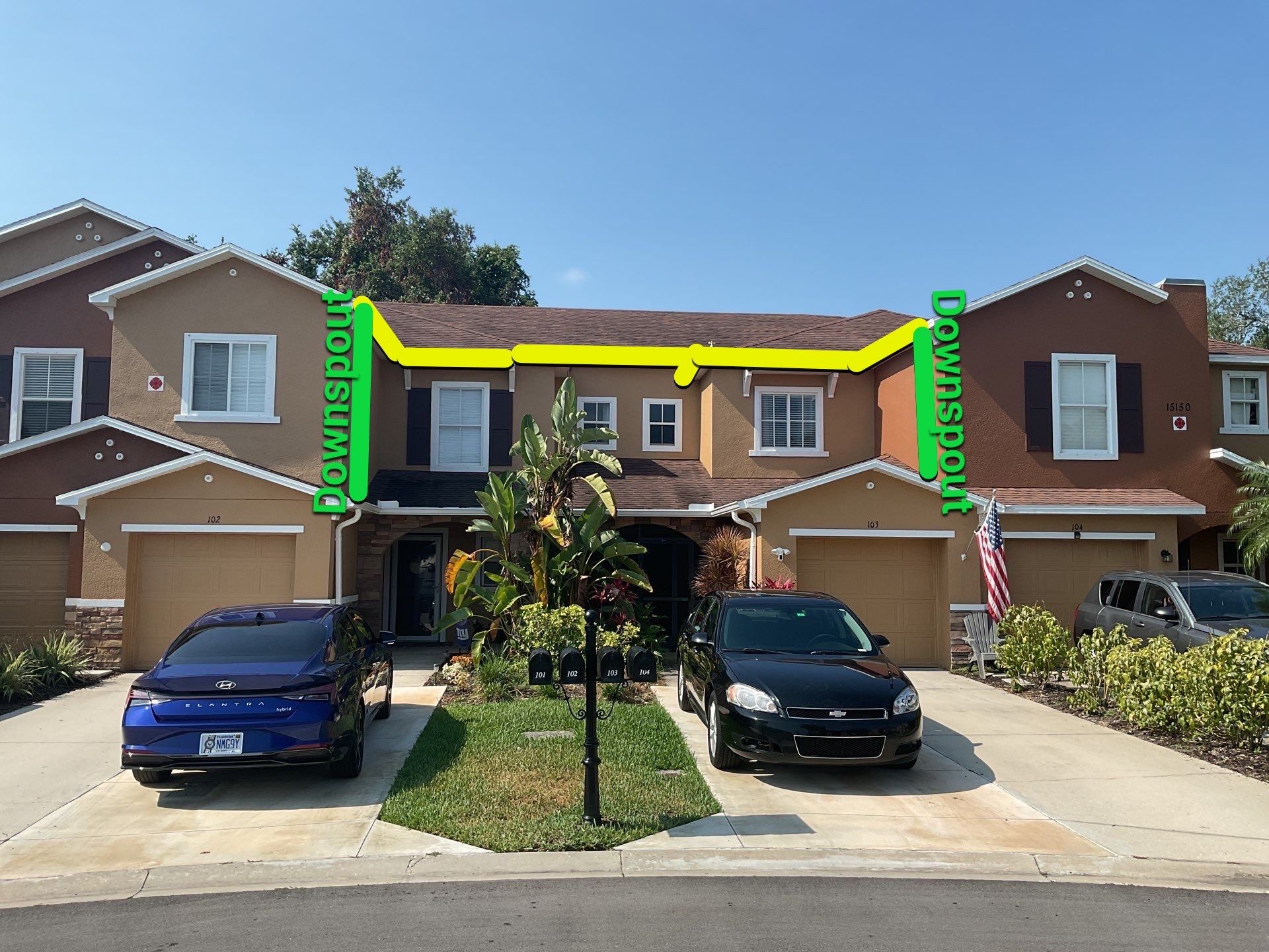 Downspout Installation for Maximum Efficiency in North Fort Myers FL by Gutter Professors