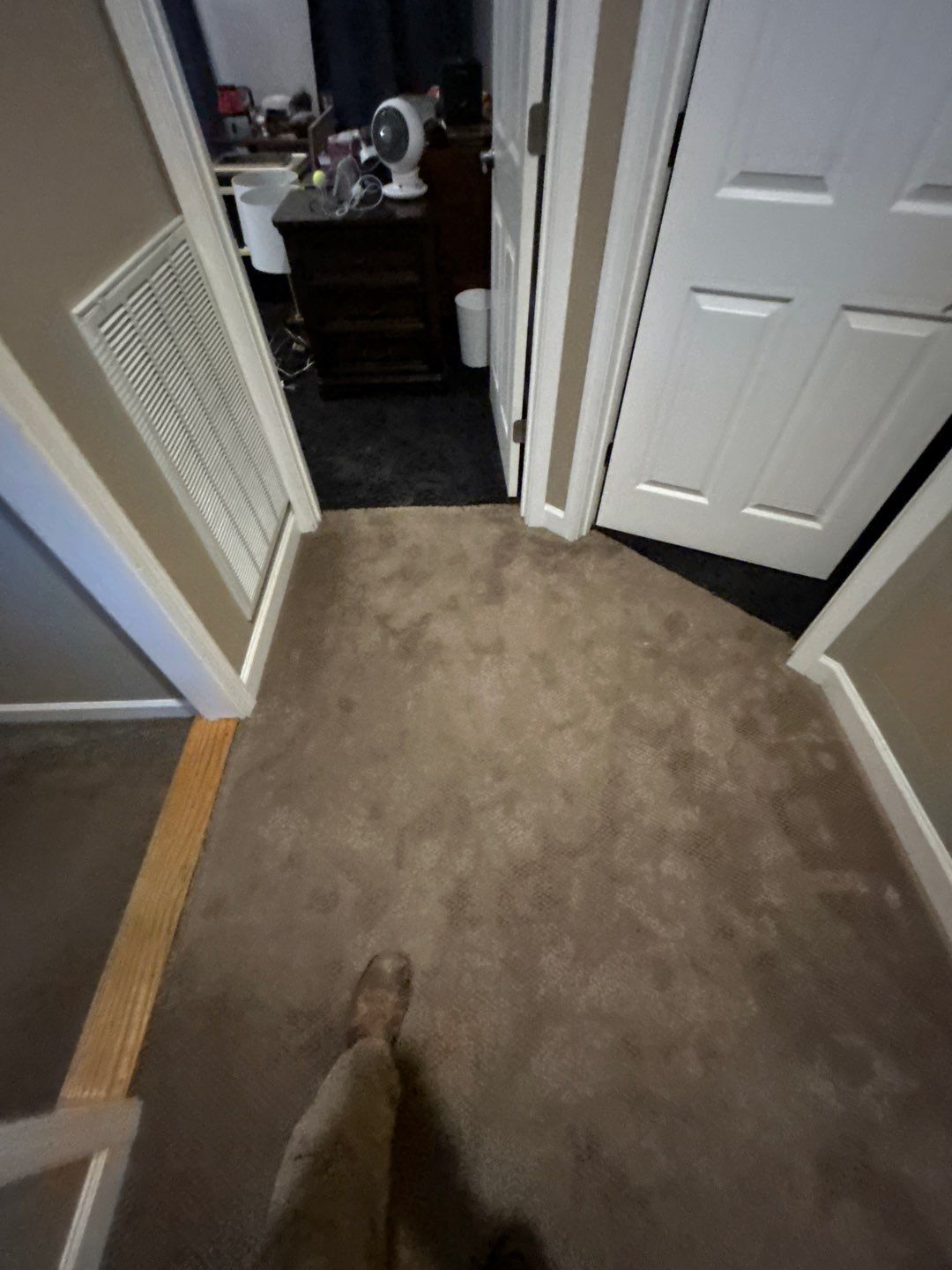 From carpet to prefinished hardwood by Footprints Floors of Nashville
