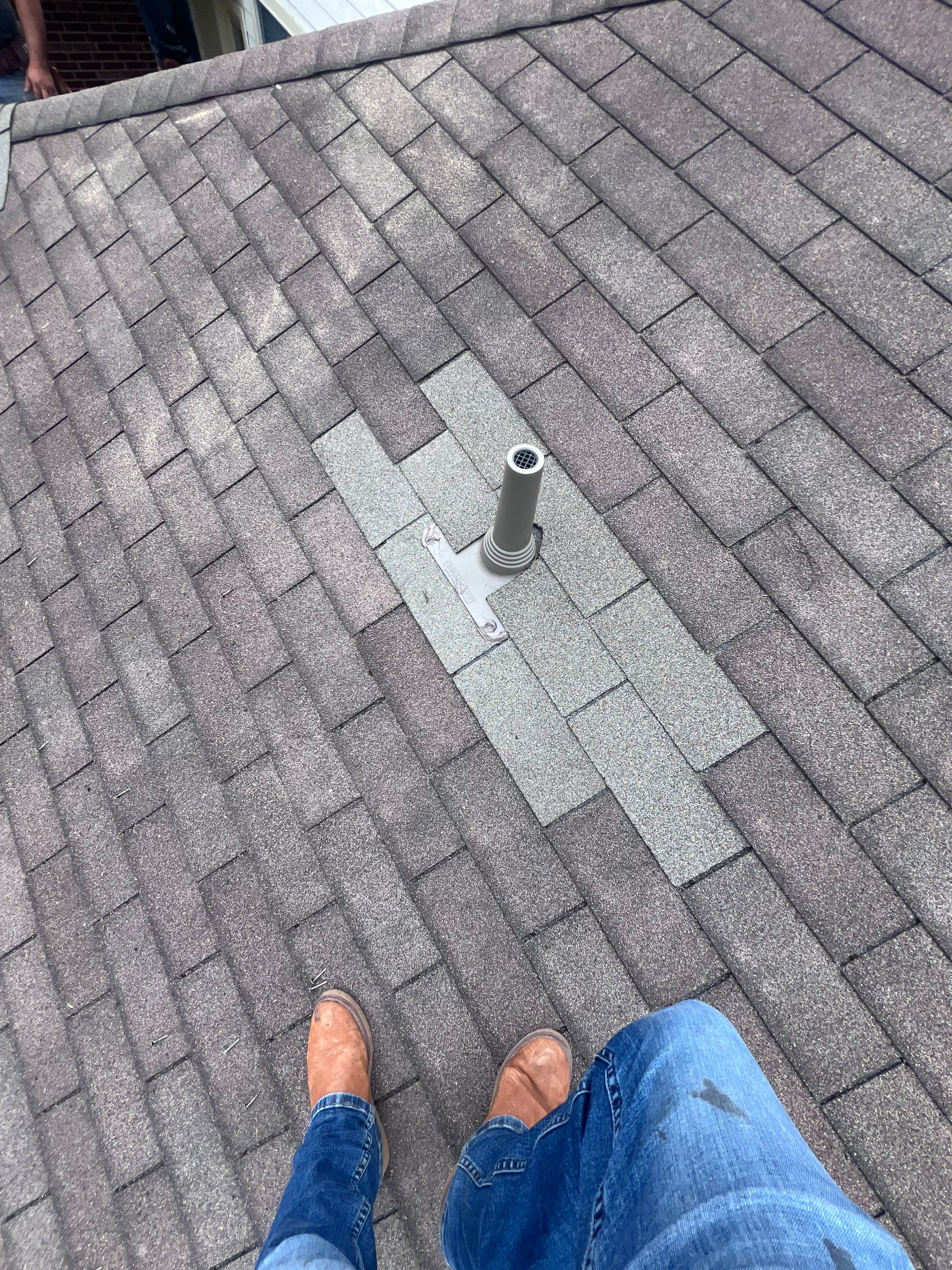 Hail Damage using Owen's Corning Duration (Lifetime) Shingles by Roof Repair Company