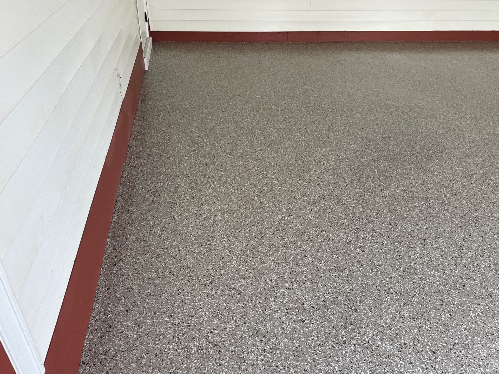 Garage in Pecan by Cross Creek Concrete Coatings