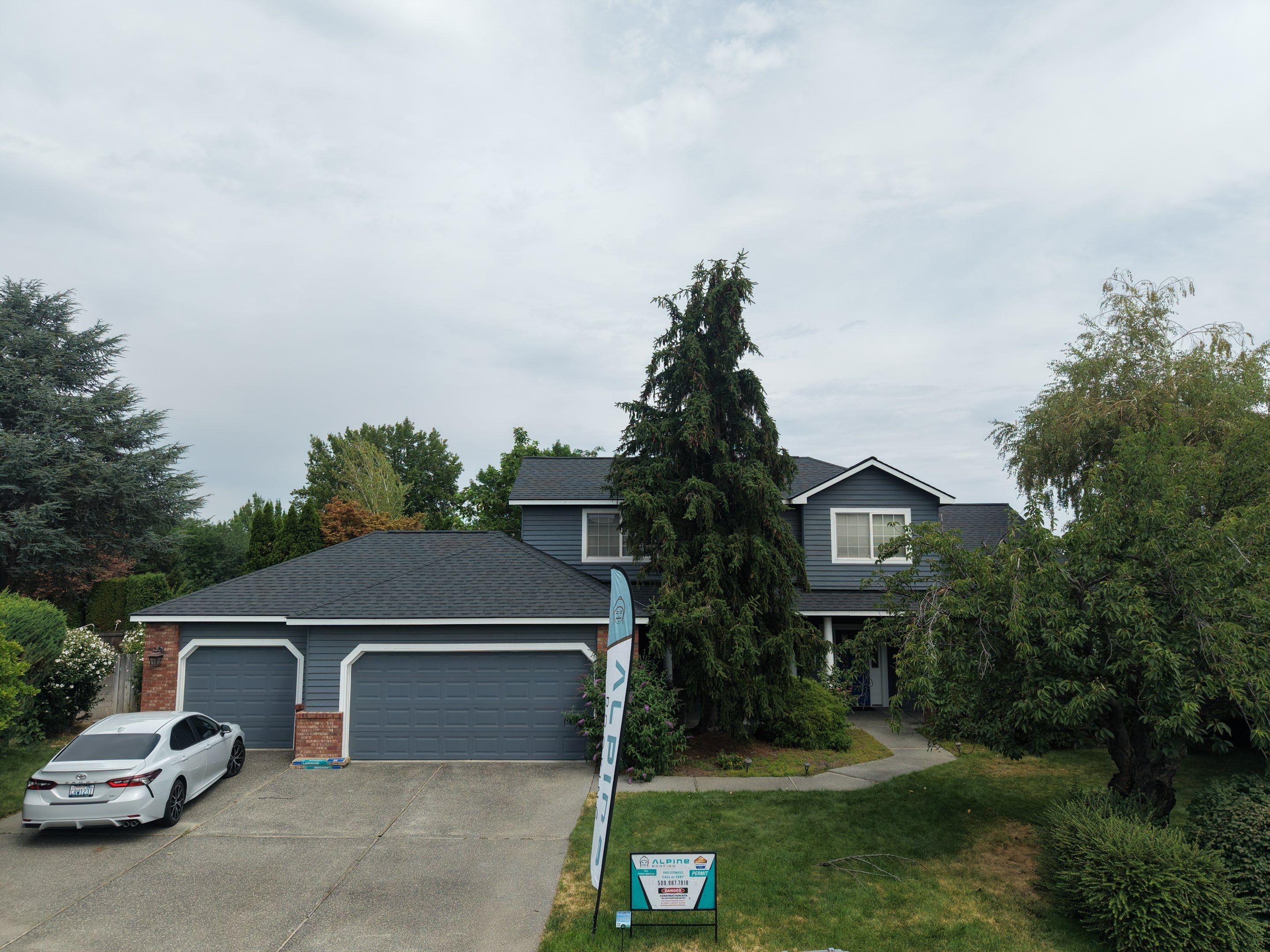 Complete Residential Roof Replacement and Chimney Flashing Windwood Ln Richland, WA 99352 by Alpine Roofing