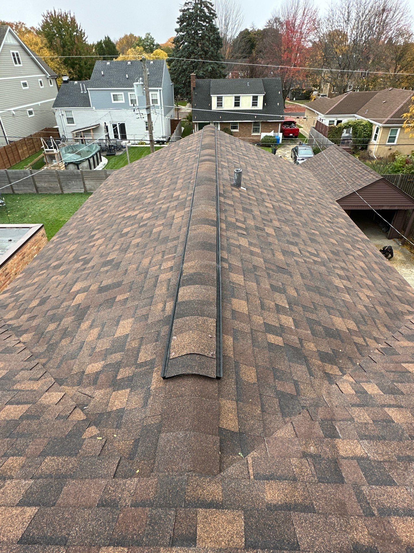 Residential Roofing Installation using Owens Corning  by Perfect Exteriors Inc. 