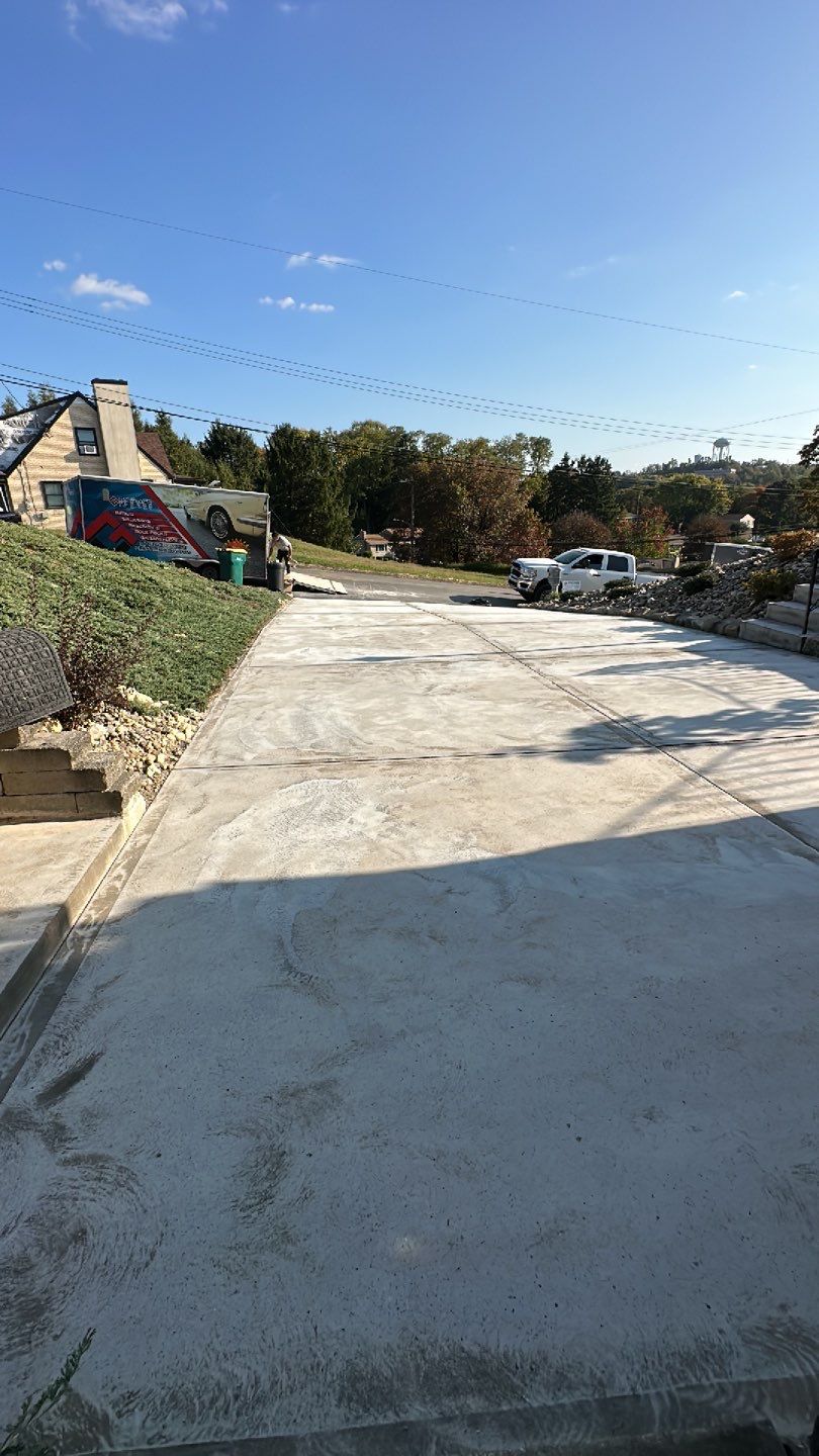 Driveway + Porch + Steps + Walkway Project in Robinson by Floors in a Day, Inc