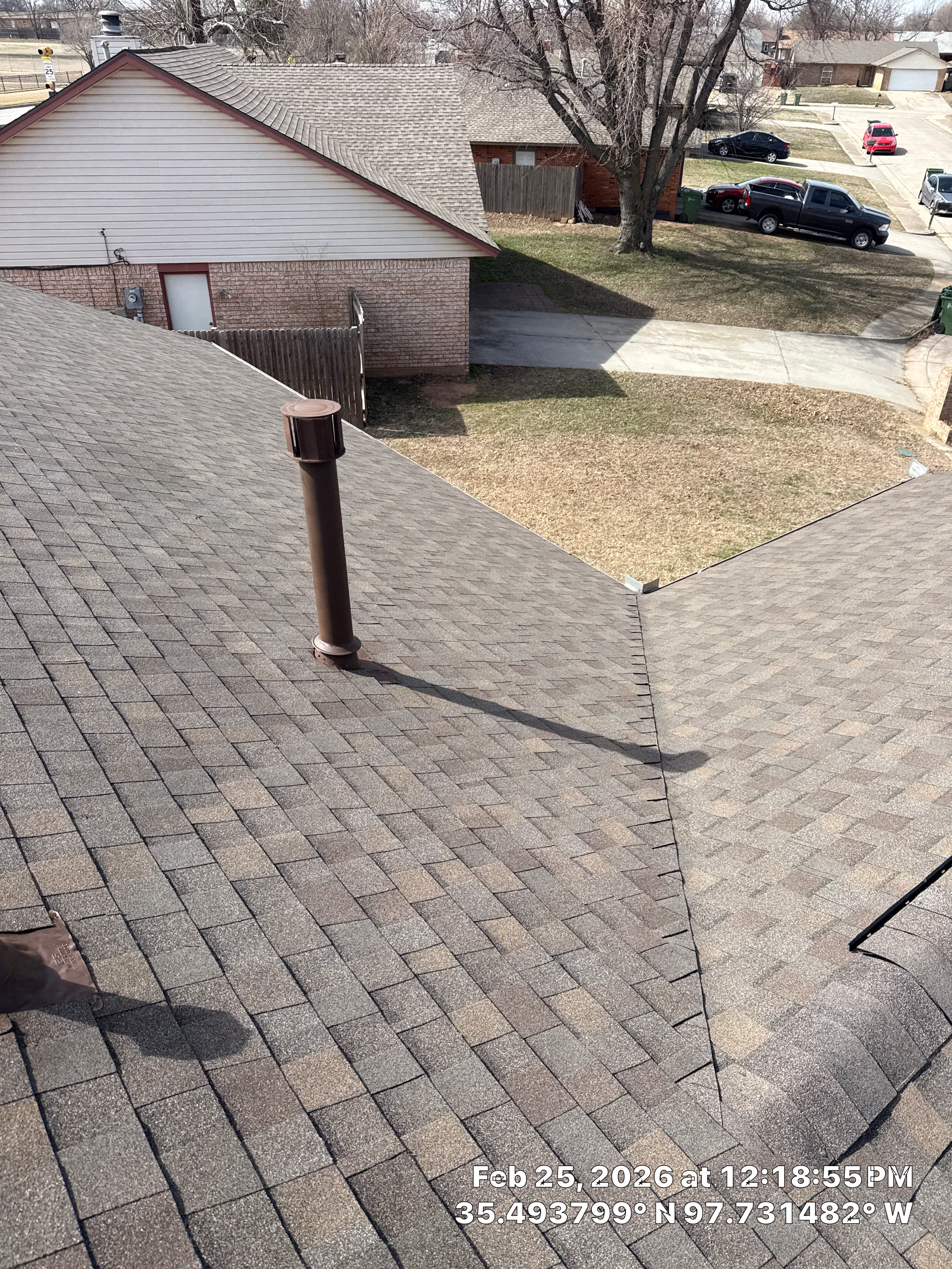 Project in Yukon, OK by OAK Roofing Restoration 