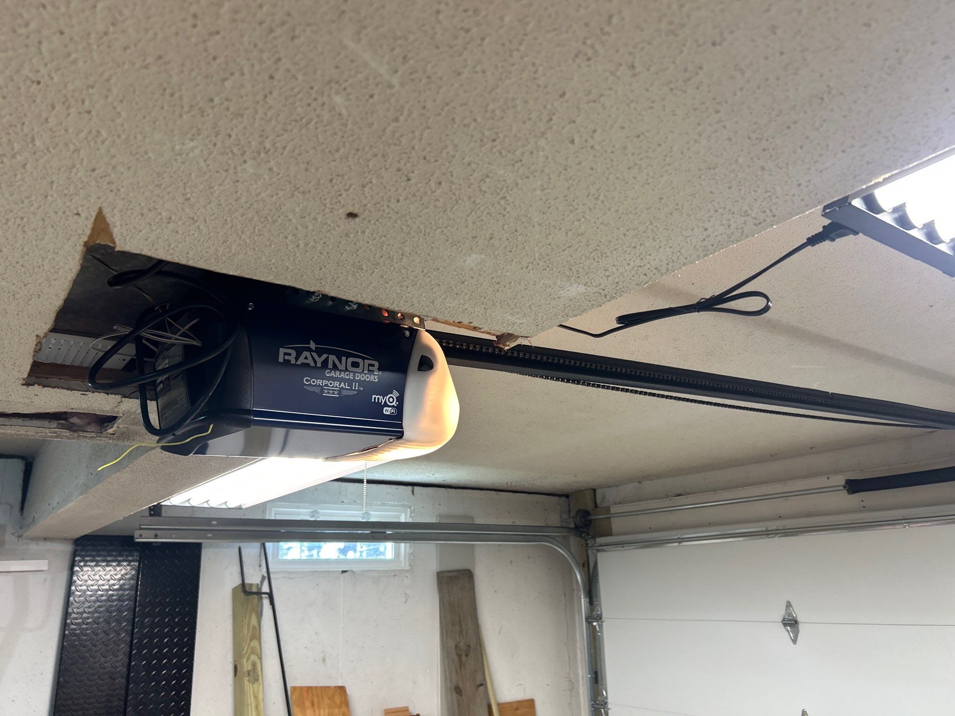 Door Installation using Raynor Encore Garage Door by Keene Door