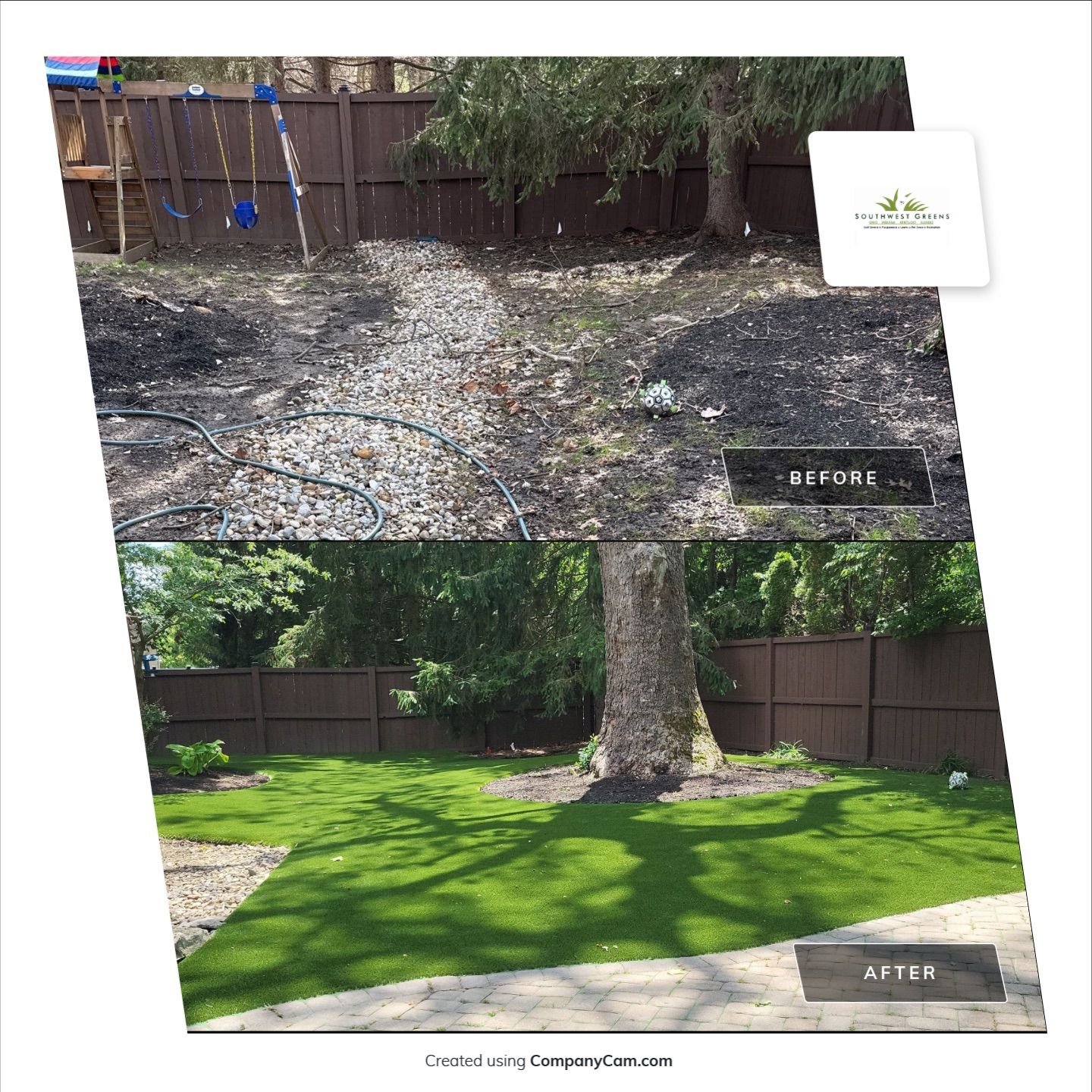 Private Pet Lawn in Worthington, OH by Southwest Greens Midwest