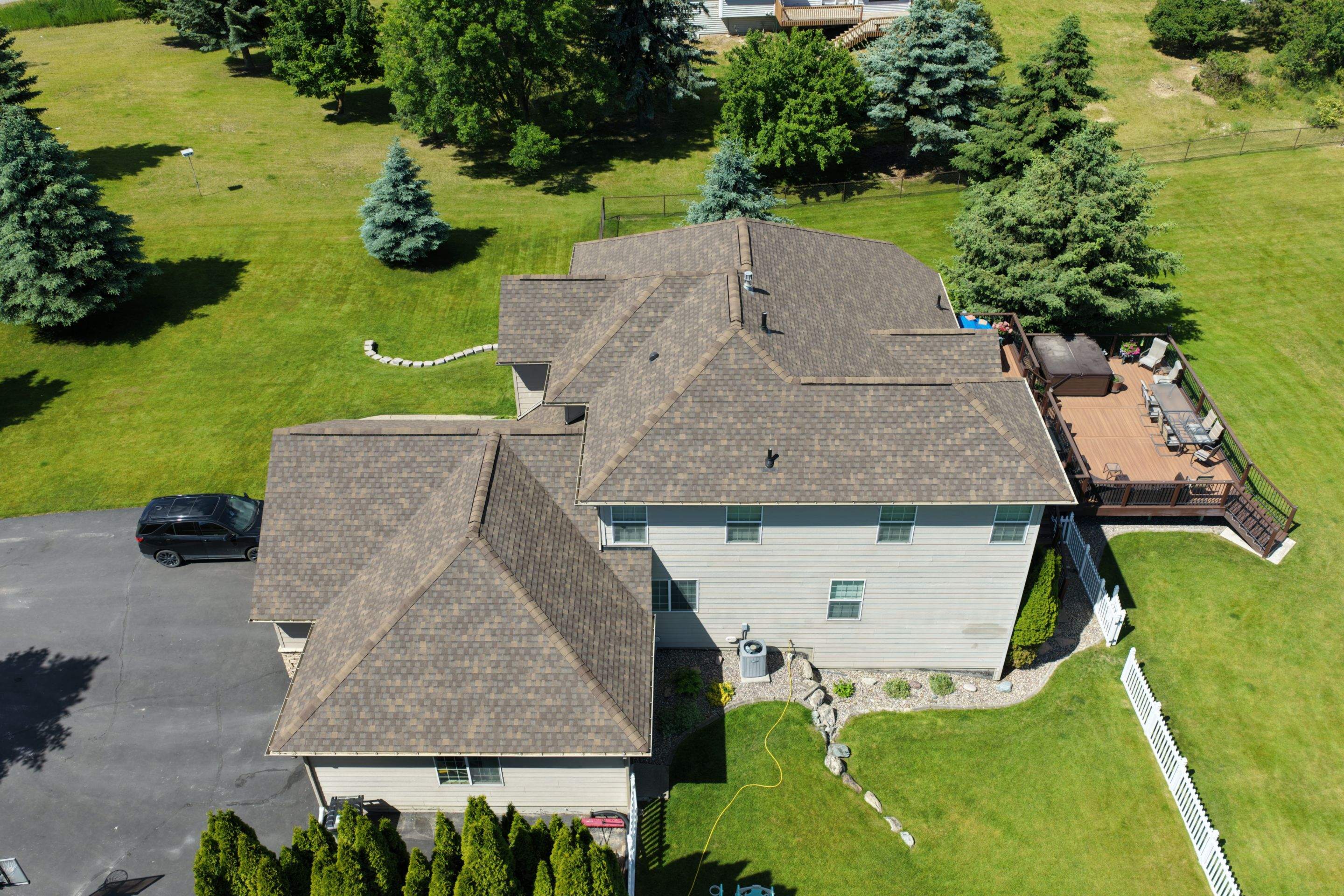 Roof Replacement using GAF Timberline HDZ - Chestnut Valley by Montana Roofing Solutions
