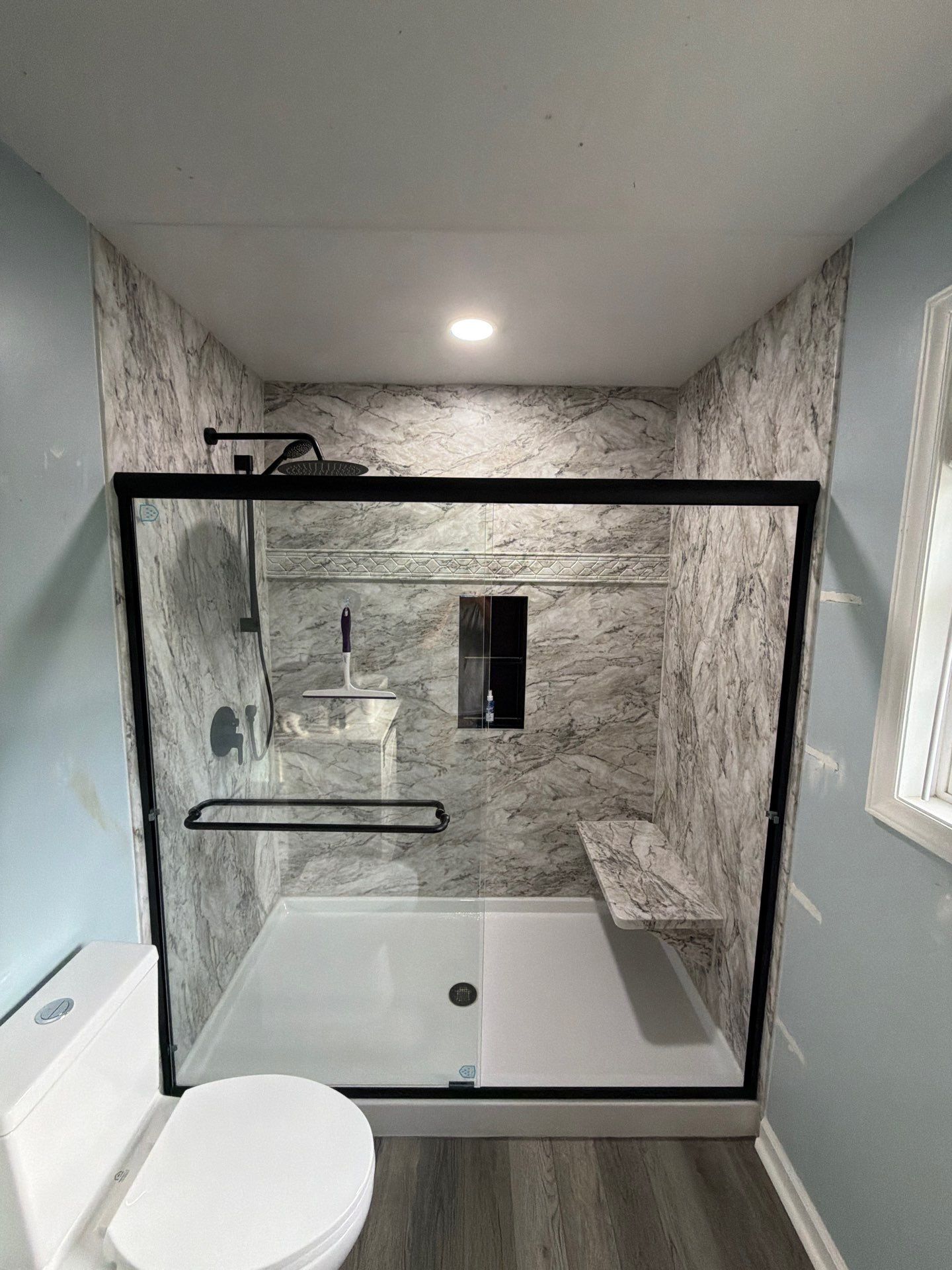 Tub to Shower Remodel by BathPlanet SW Virginia