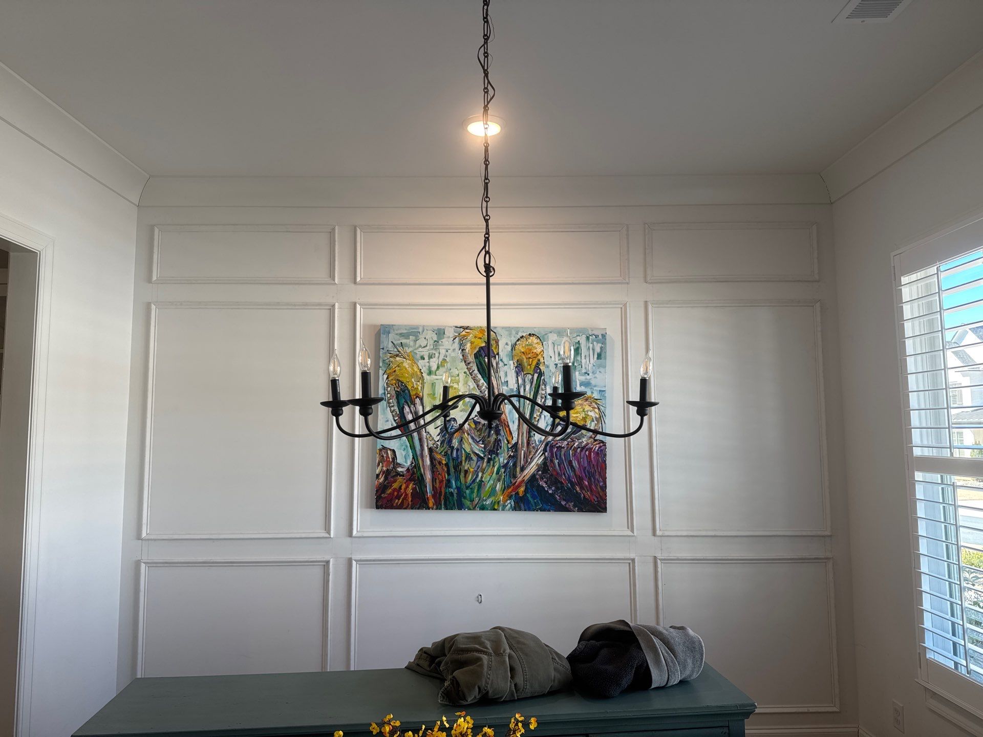 Custom Interior Painting and Board and Batten Installation in Acworth by Swift Home Renovations