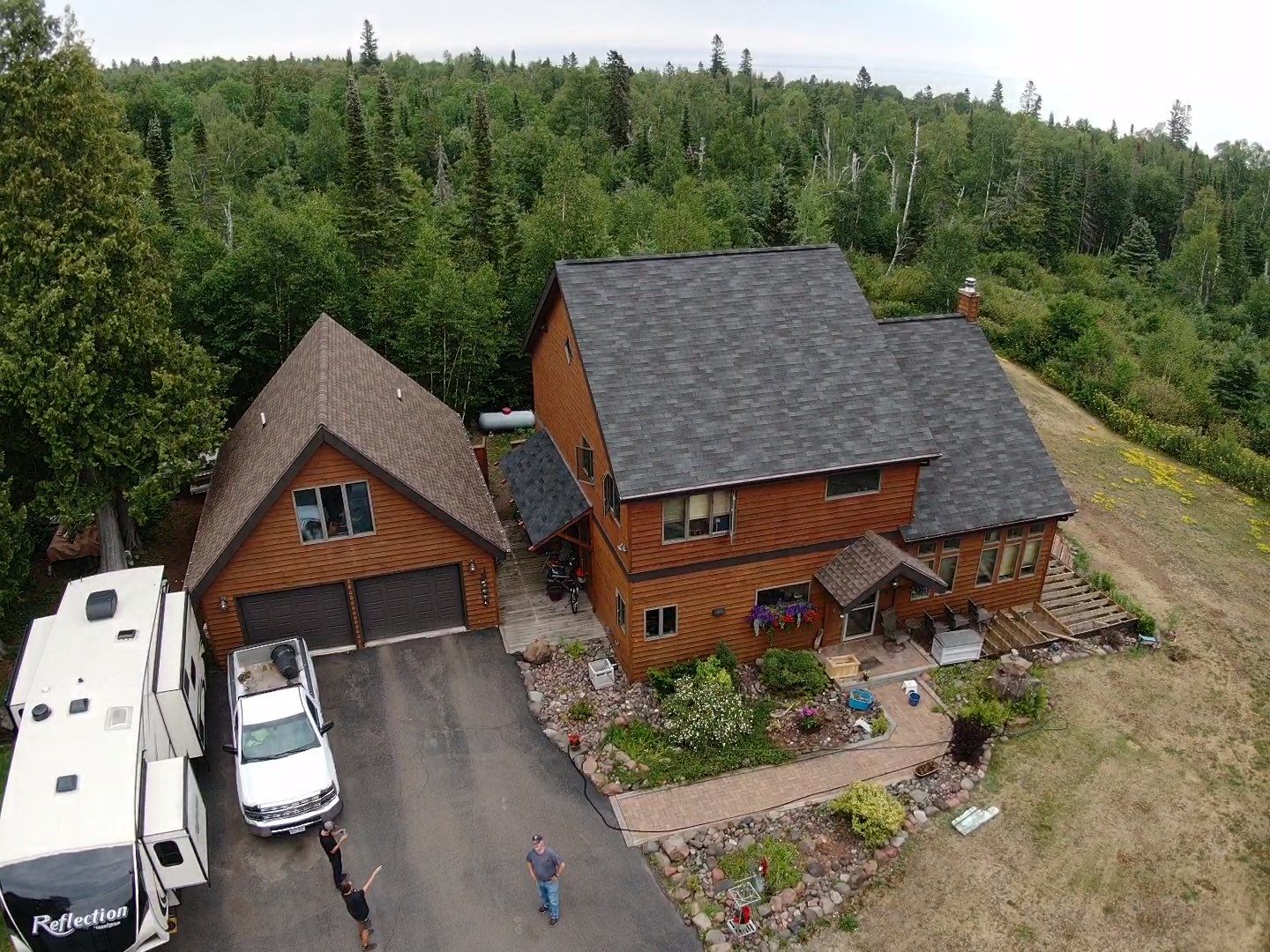 Residential Roofing Installation using GAF shingles by Rhino Roofing LLC
