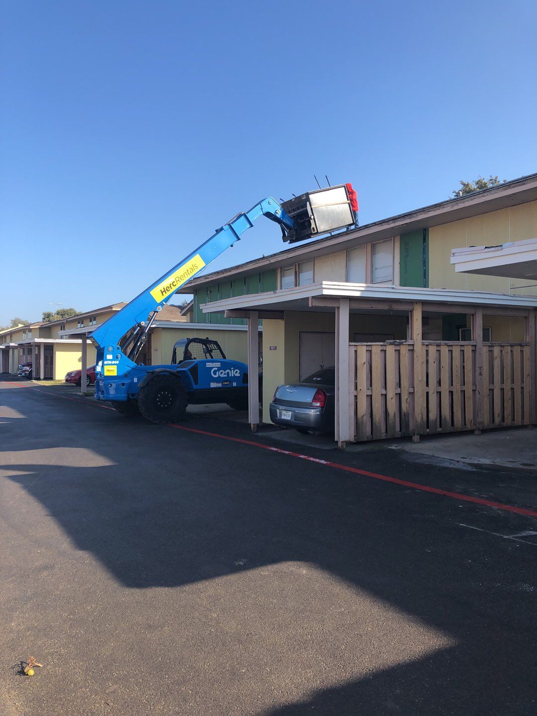 Apartment Roof Replacement by First Out Roofing