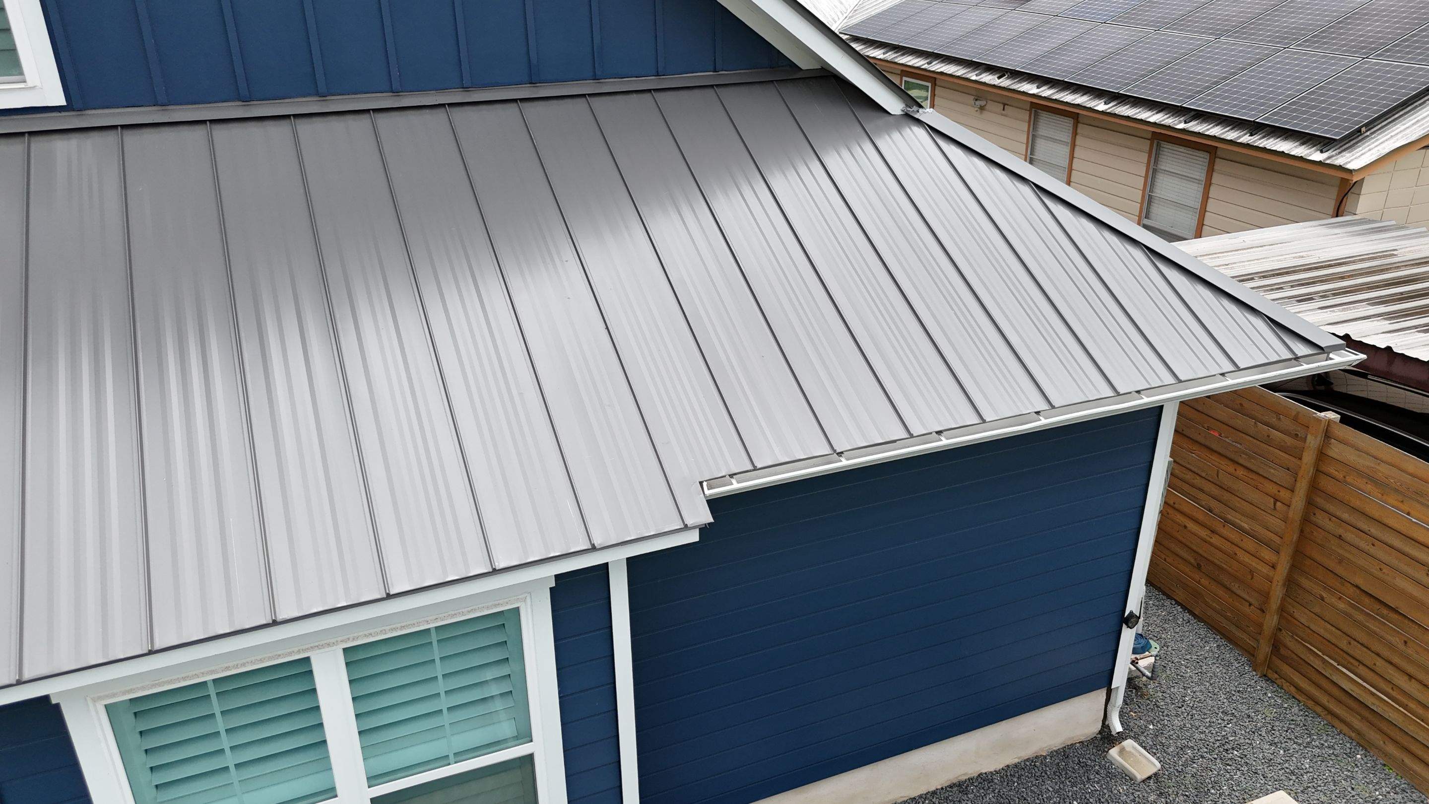 Charcoal Grey - L&A Metals LLC Type FF100, Hidden fastener/Standing Seam by RoofsOnly.com
