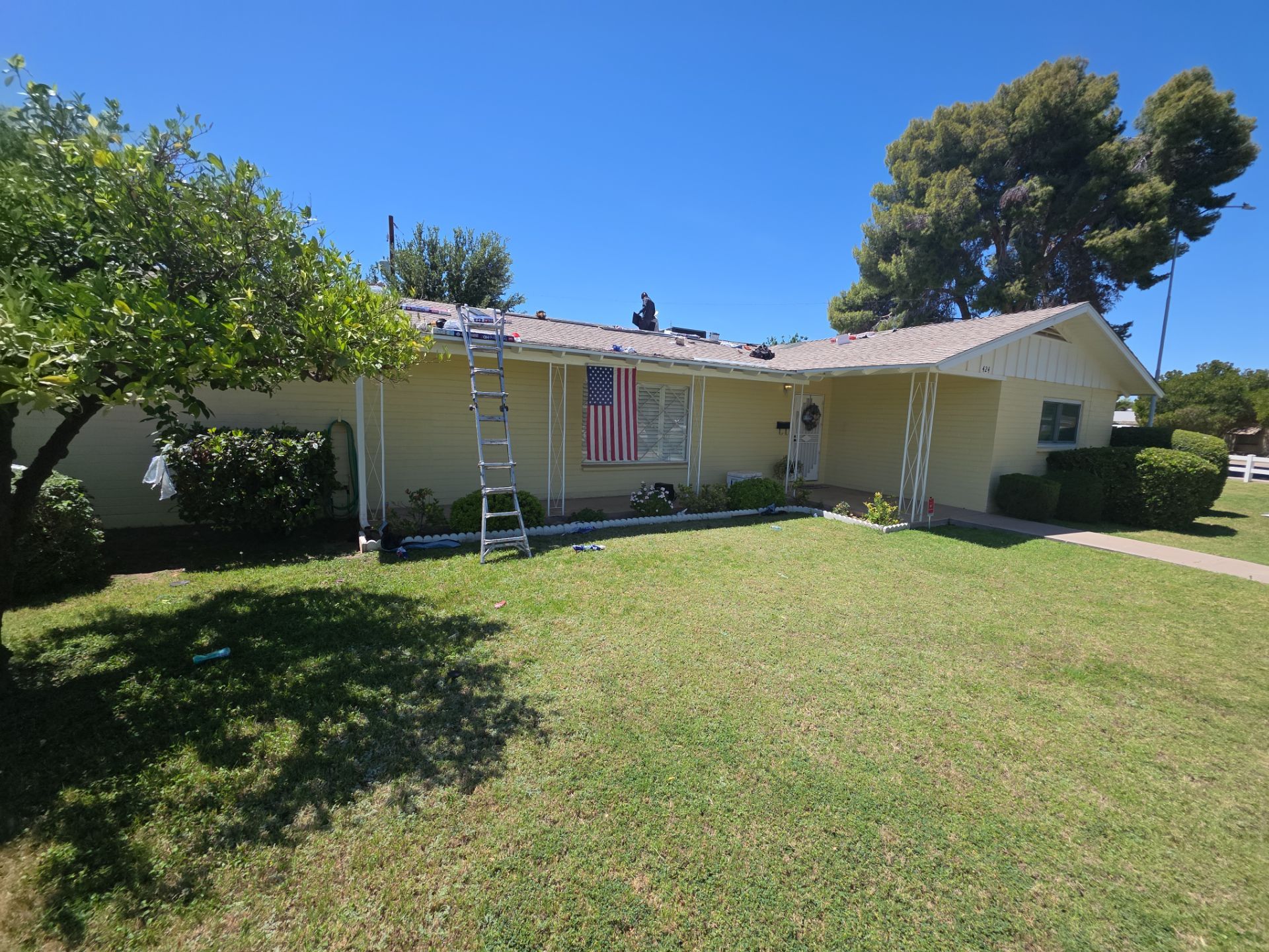New GAF Roof in Mesa, Arizona by Weather-Tite Roofing