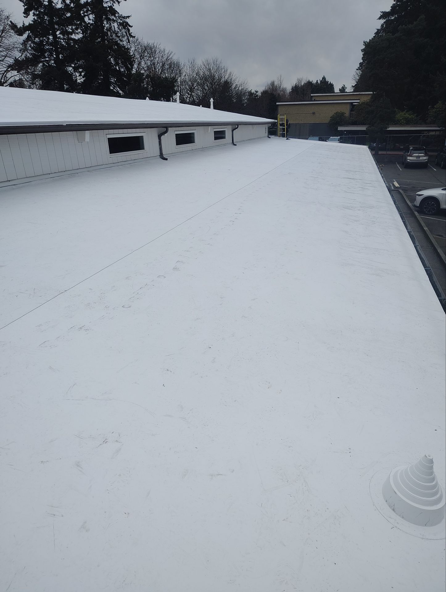 Kent Church - Reroof Project (Overlay) by Fields Roof Service Inc