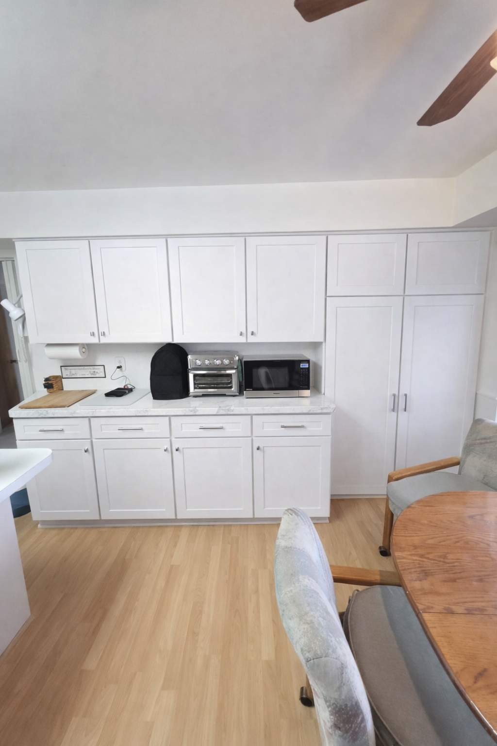 Kitchen Cabinet Refinishing and Shaker Door Upgrade in Warren by Top Shelf Painter
