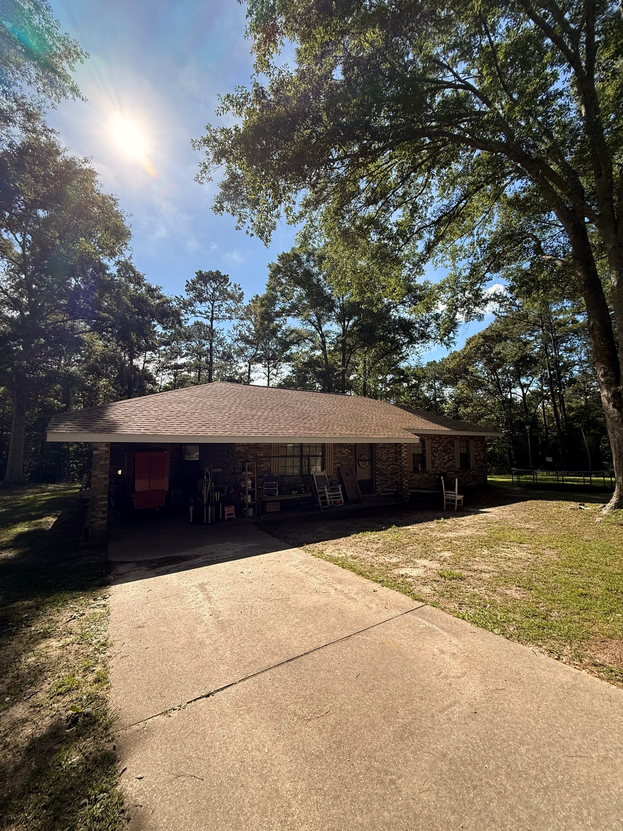 Architectural Shingle Roof Replacement for Poplarville Residential Home by Frontline Roofing