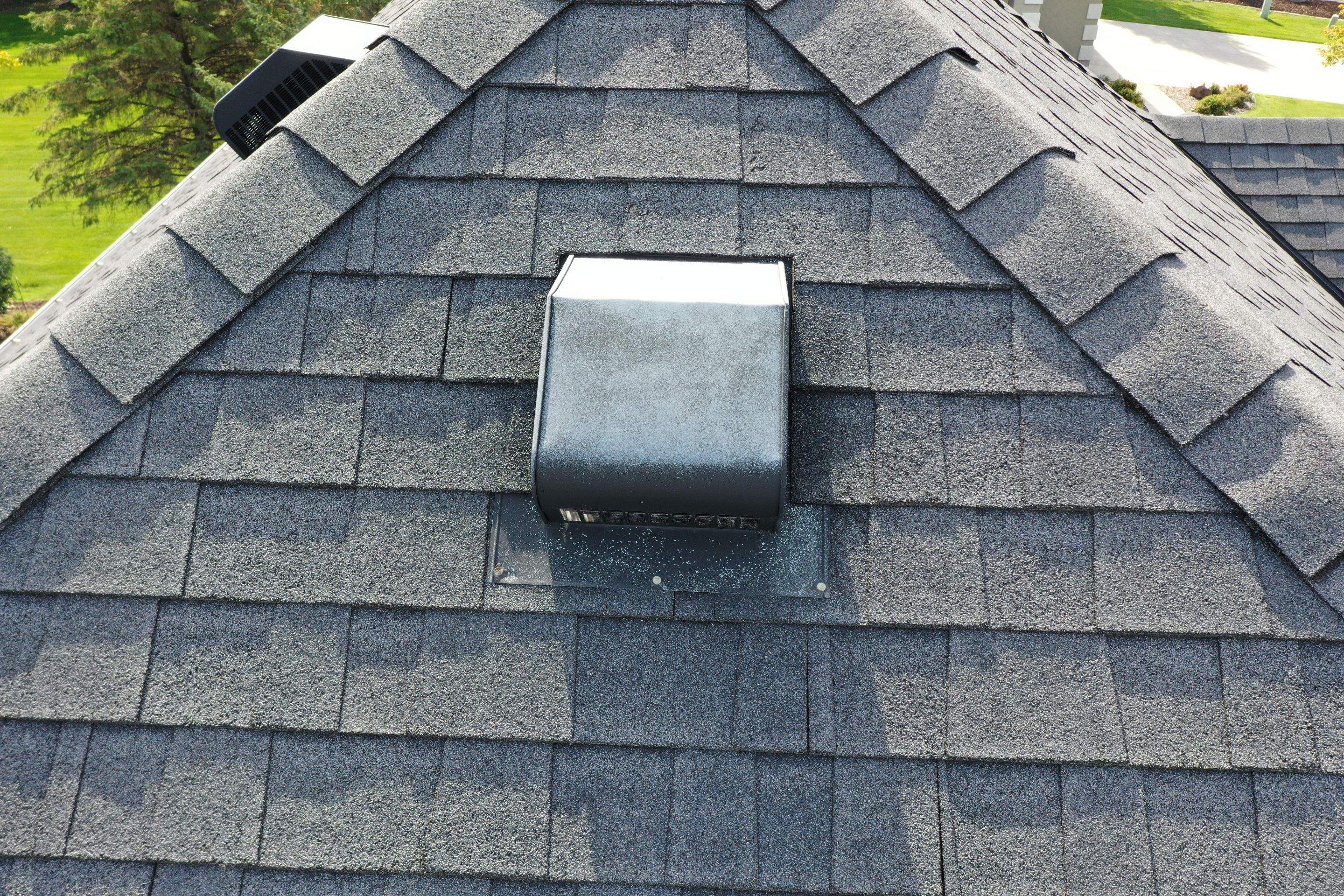 Residential Roofing Installation using Certainteed Landmark Moire Black by MODERN EXTERIOR SYSTEMS