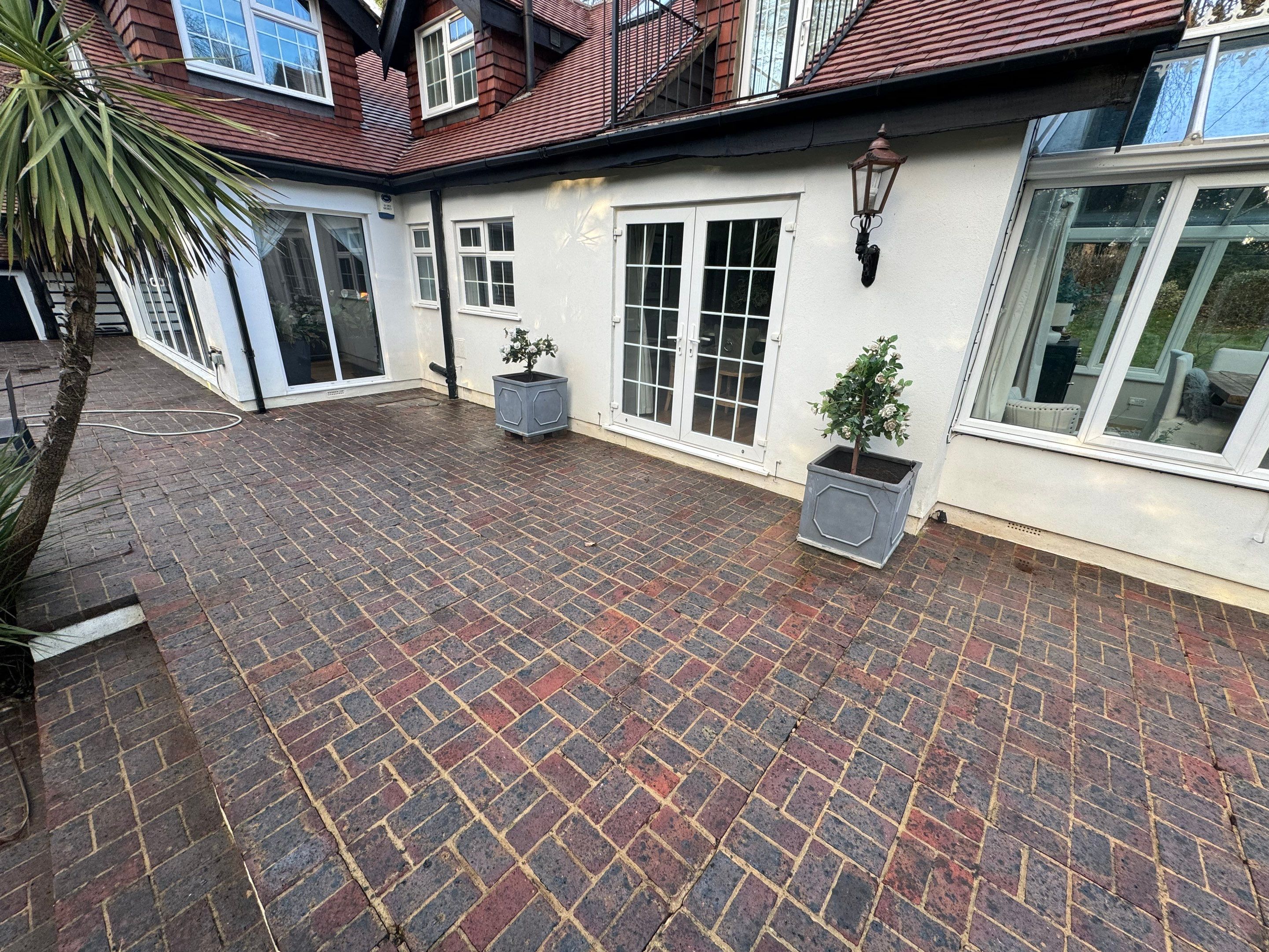 Roof and Patio Cleaning using Honda 15lpm Low Pressure Washing Machine by Ges Exterior Cleaning ltd