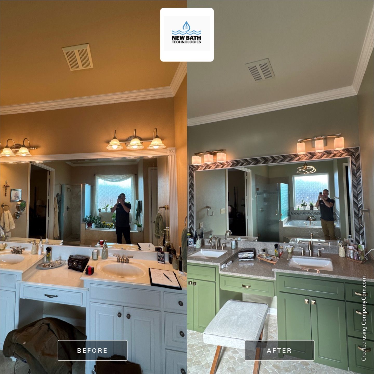 Full Master Bath (Onyx Collection) by New Bath Technologies