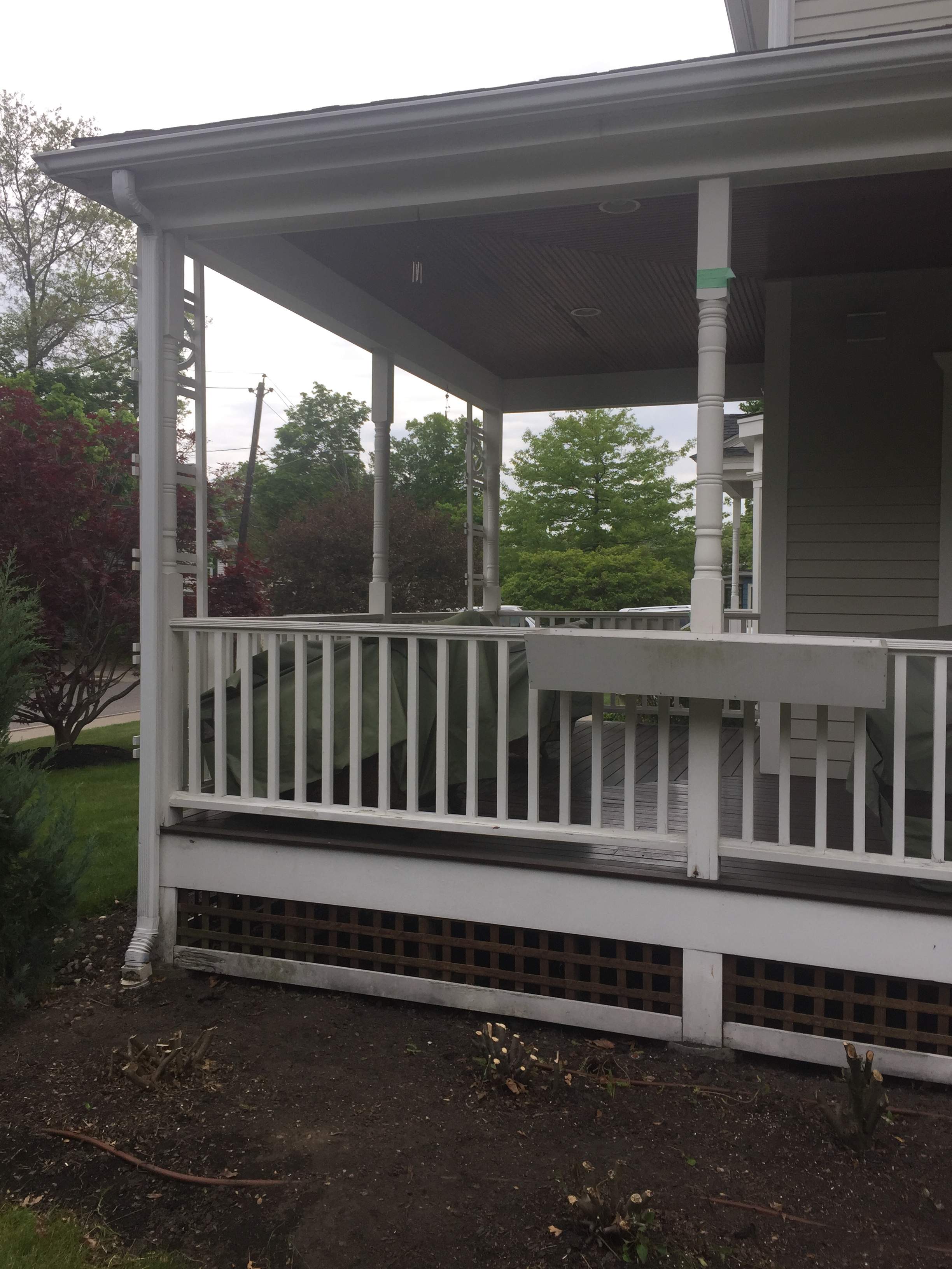 Porch/Deck Construction using Red Cedar by UBrothers Construction
