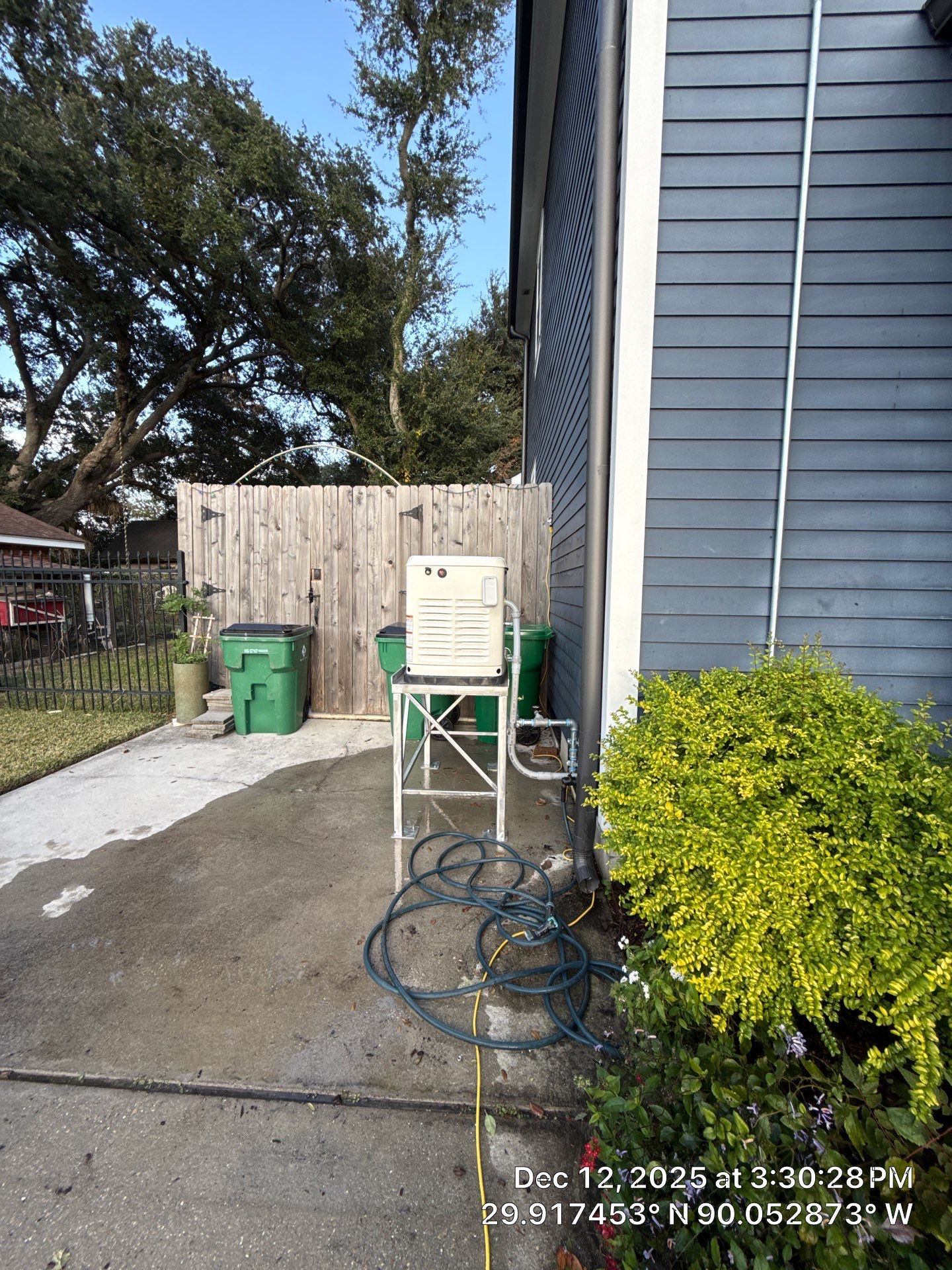 Project in Gretna, LA by Craig's Electrical & Generator Service