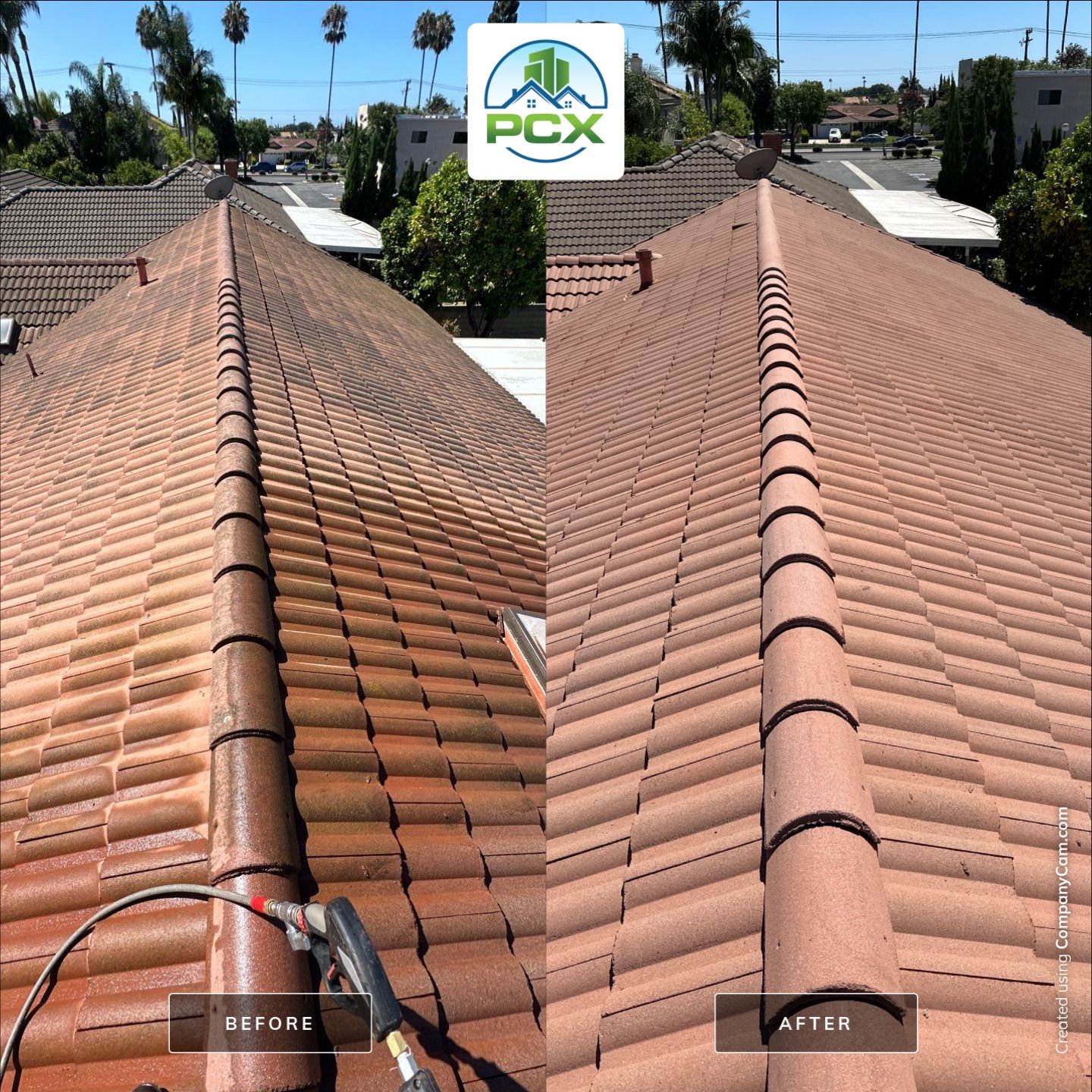 Full Service Roof Maintenance Starts with Powerwash by Property Cleaning Experts