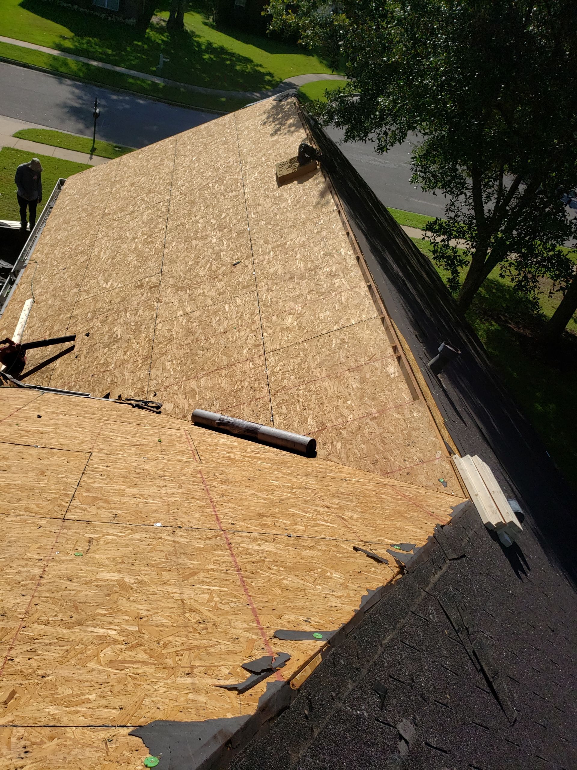 Residential Roofing Installation using Roof Replacement by American Roofing & Construction LLC